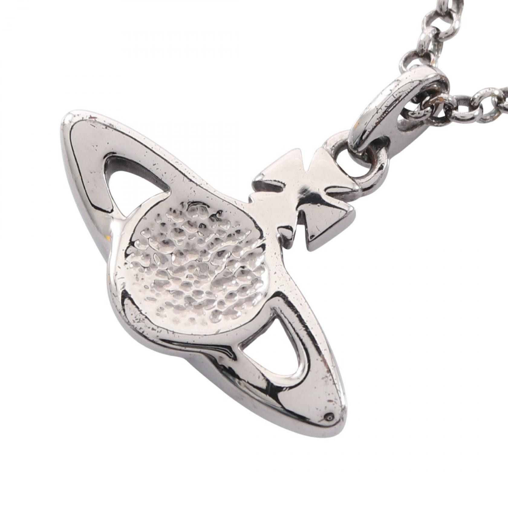 Vivienne Westwood Vivienne Westwood Vivienne Westwood MINI BAS RELIEF ORB PENDANT Necklace Metal Necklace DUTY FREE for USA Size ONE SIZE - 2 Thumbnail