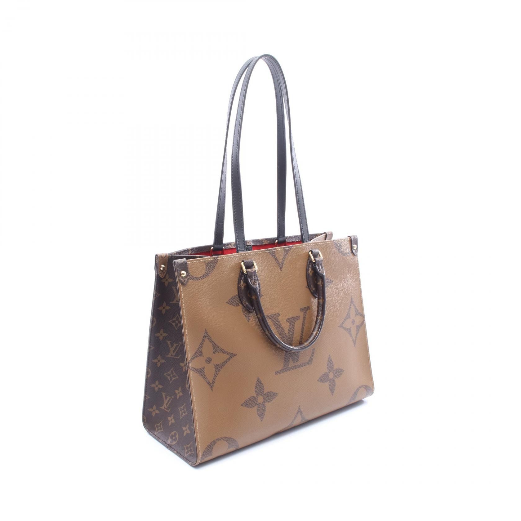 Louis Vuitton Louis Vuitton Louis Vuitton OnTheGo MM Monogram Giant Reverse Coated Canvas Tote Bag Textile Tote Bag M45321 DUTY FREE for USA Size ONE SIZE - 2 Thumbnail