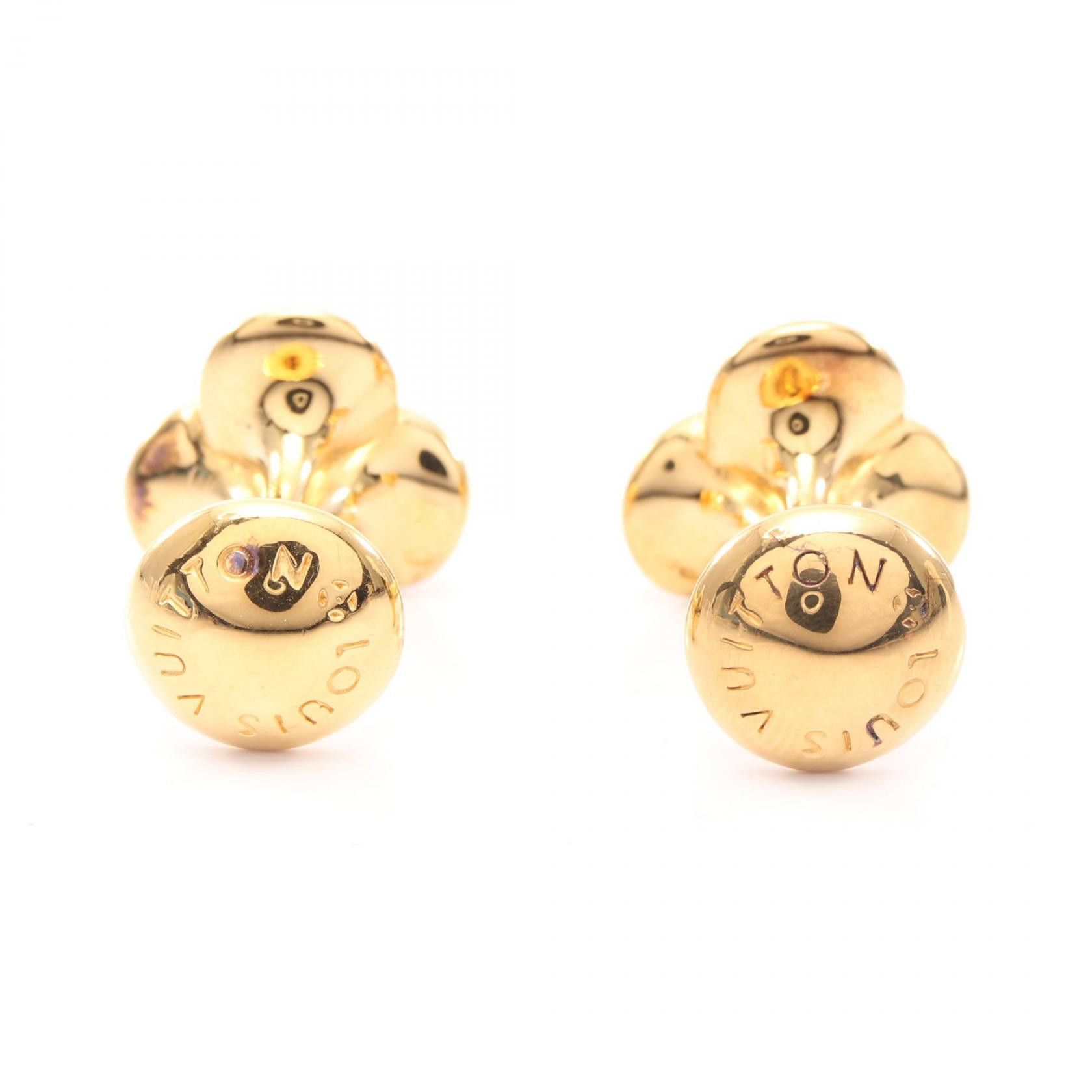 Louis Vuitton Louis Vuitton Louis Vuitton Bouton de Manchette Bouquet de Clous Cufflinks Accessory Metal Cufflinks M30564 DUTY FREE for USA Size ONE SIZE - 2 Thumbnail