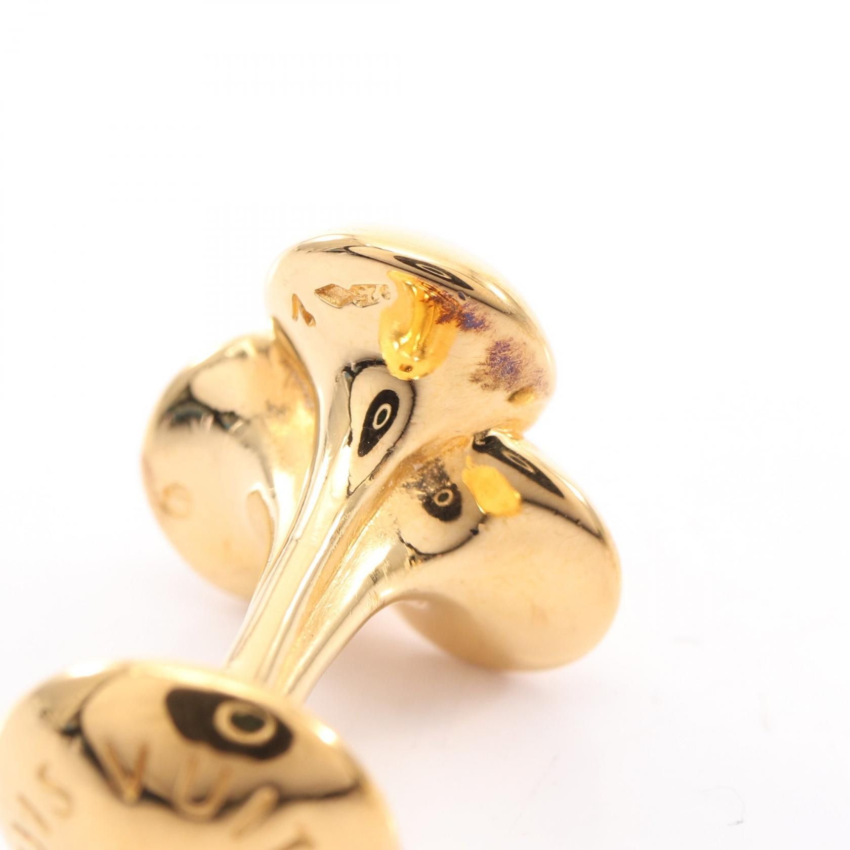 Louis Vuitton Louis Vuitton Louis Vuitton Bouton de Manchette Bouquet de Clous Cufflinks Accessory Metal Cufflinks M30564 DUTY FREE for USA Size ONE SIZE - 4 Thumbnail