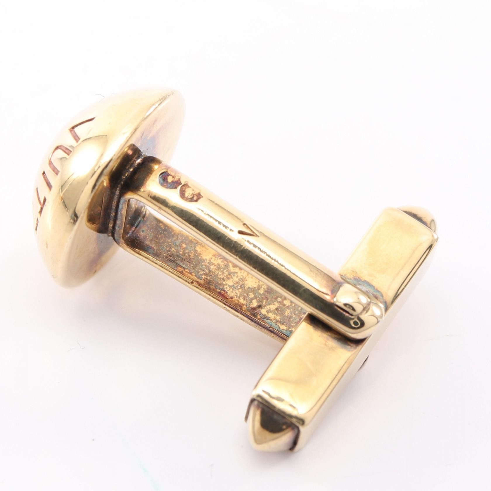 Louis Vuitton Louis Vuitton Louis Vuitton Boutons de Manchette Clous Cufflinks Metal Cufflinks M30984 DUTY FREE for USA Size ONE SIZE - 4 Thumbnail