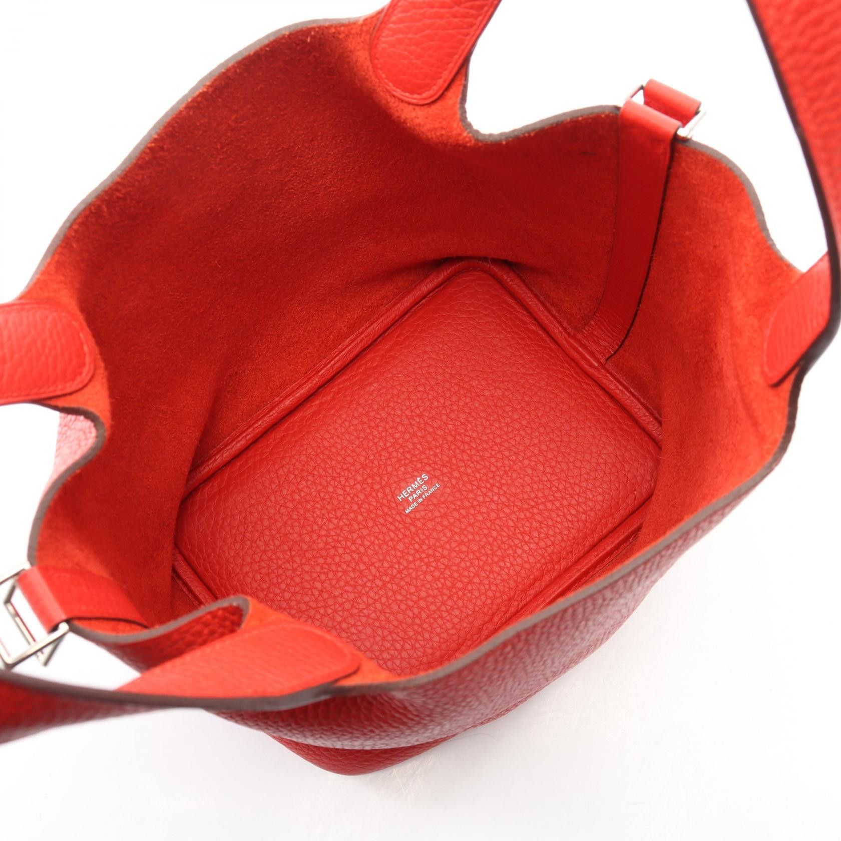 Hermes Hermes Hermes Picotin Lock PM Leather Handbag Leather Handbag A DUTY FREE for USA Size ONE SIZE - 3 Thumbnail