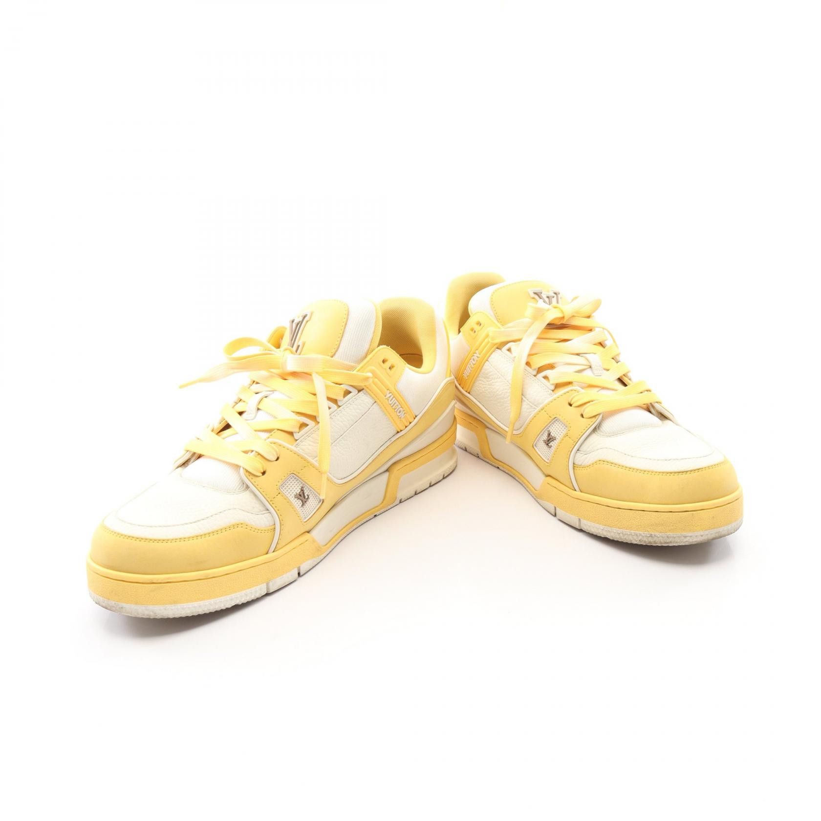 Louis Vuitton Louis Vuitton Louis Vuitton LV Trainer Suede Sneakers Leather Shoes DUTY FREE for USA Size ONE SIZE - 3 Thumbnail