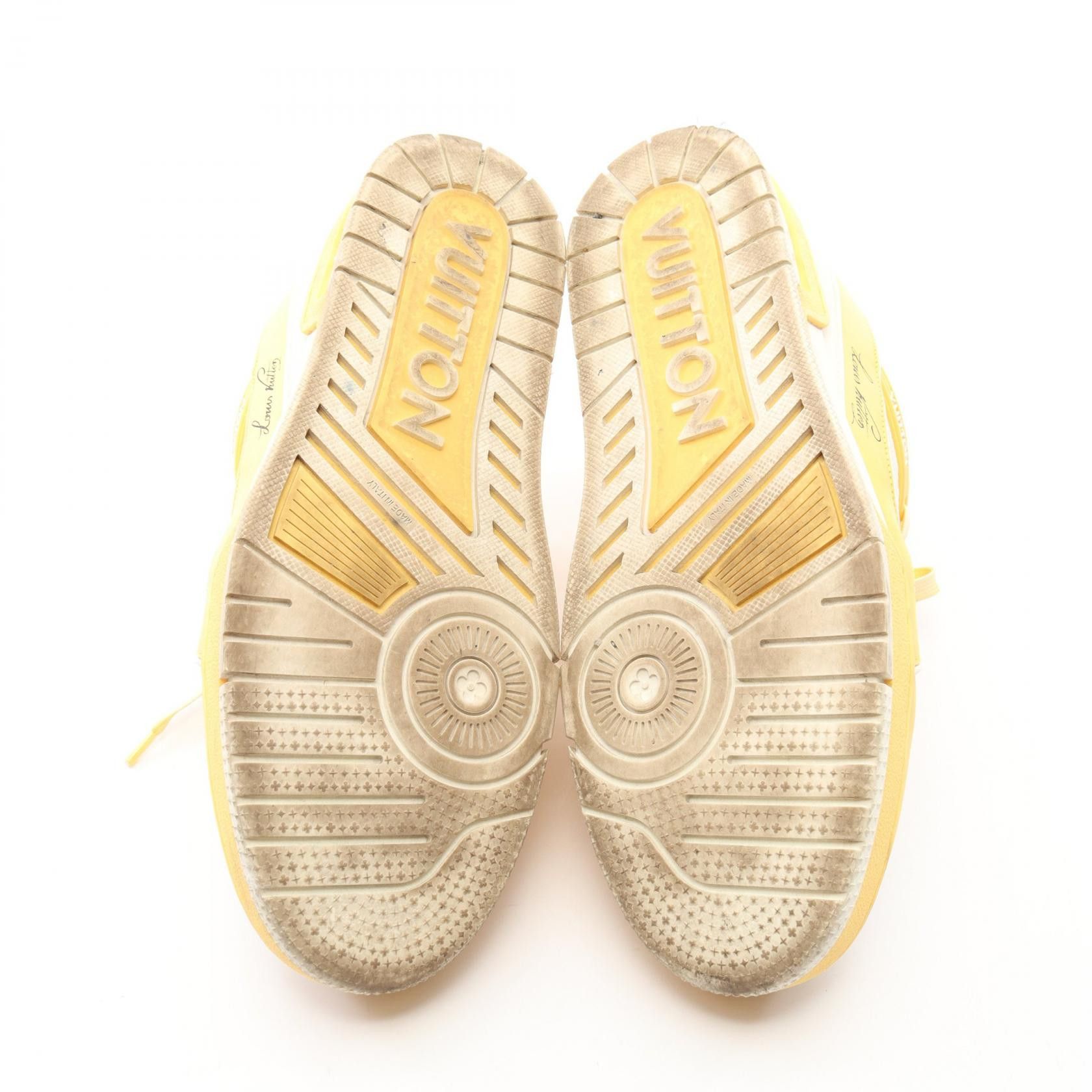 Louis Vuitton Louis Vuitton Louis Vuitton LV Trainer Suede Sneakers Leather Shoes DUTY FREE for USA Size ONE SIZE - 4 Thumbnail