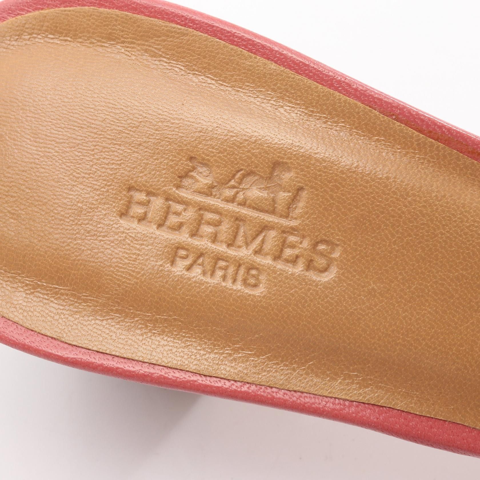 Hermes Hermes Hermes Oasis Patent Leather Mules Leather Shoes DUTY FREE for USA Size ONE SIZE - 5 Thumbnail