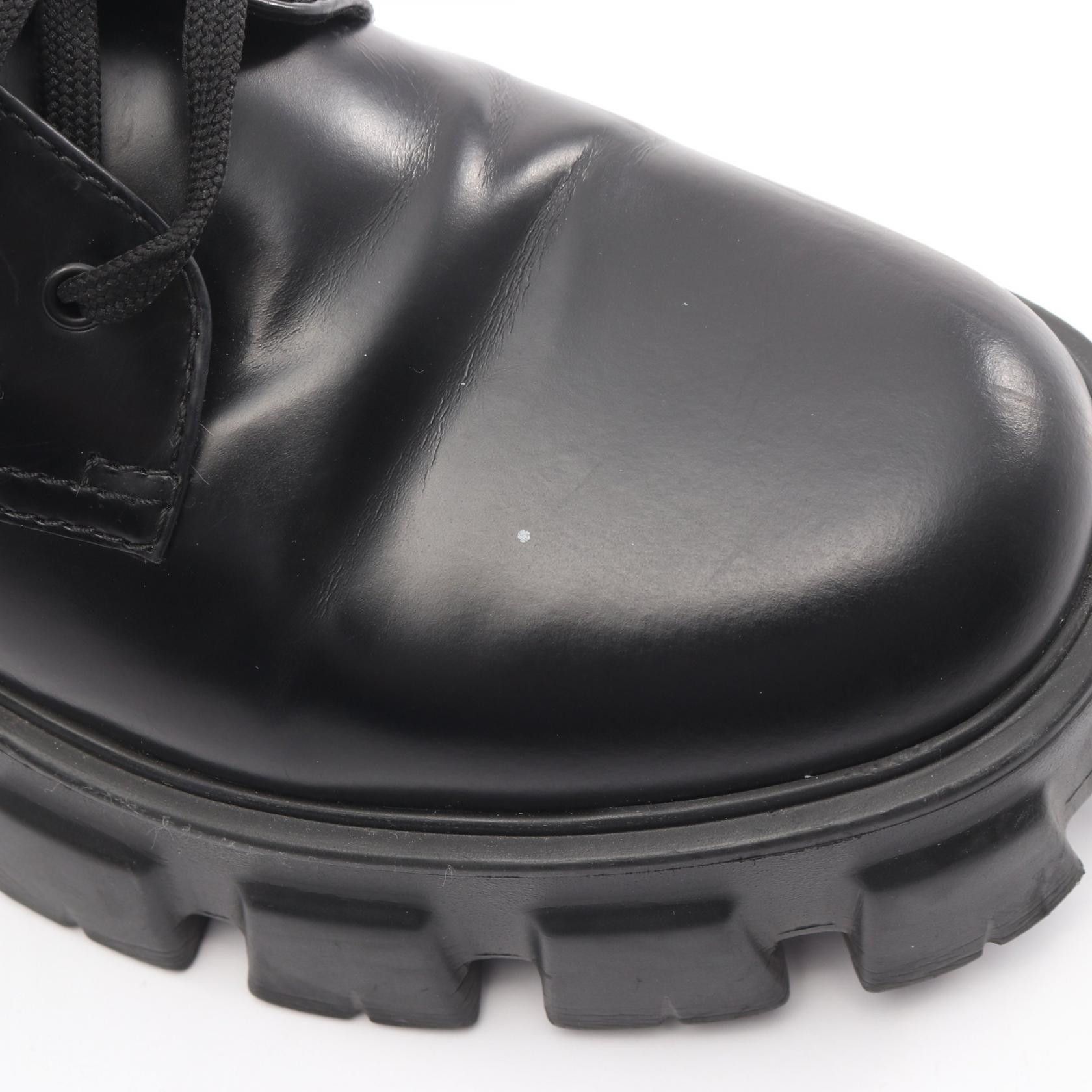 Prada Prada Prada Re-Nylon Leather Boots Leather Shoes DUTY FREE for USA Size ONE SIZE - 7 Thumbnail