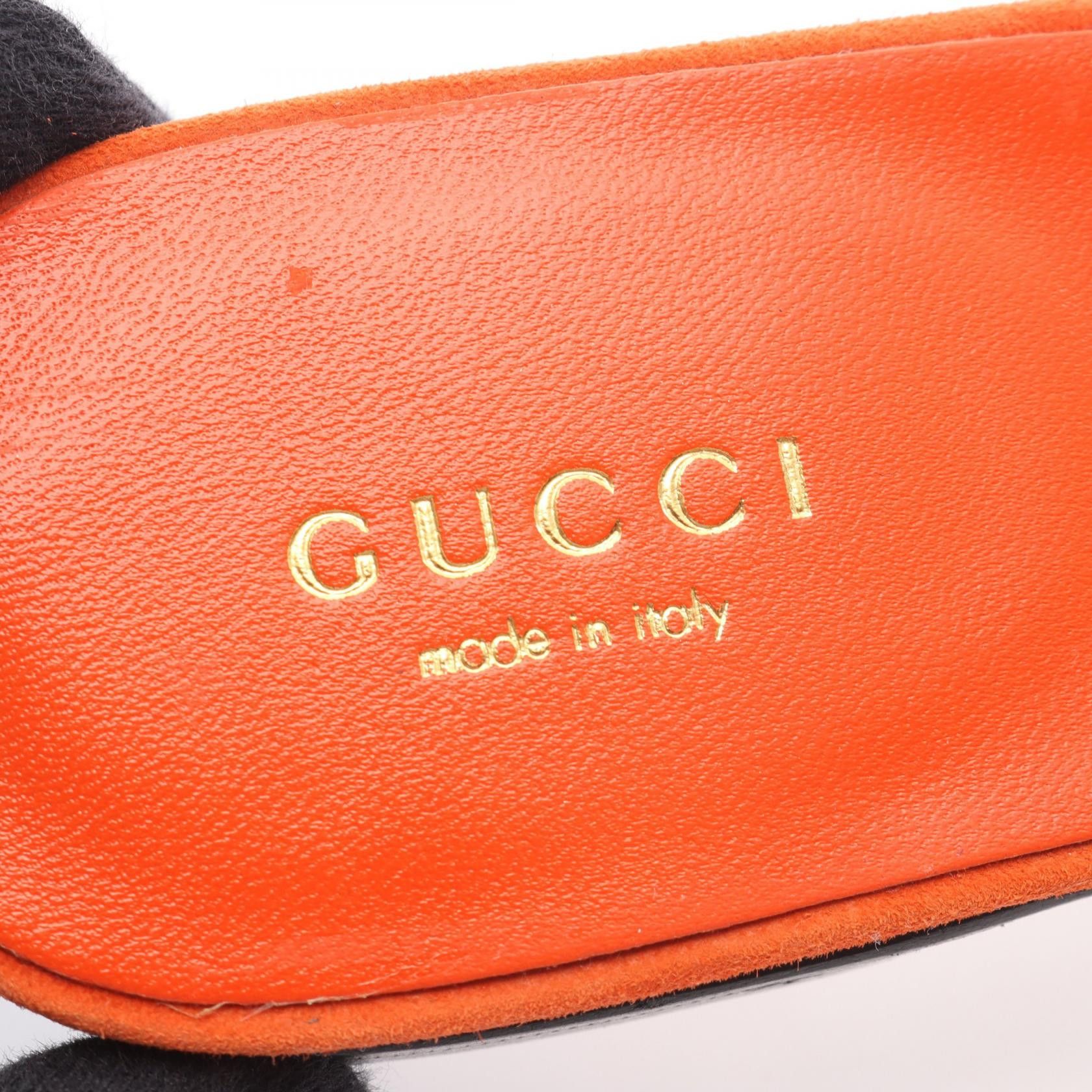 Gucci Gucci Gucci Interlocking G Suede Sandals Leather Shoes DUTY FREE for USA Size ONE SIZE - 5 Thumbnail