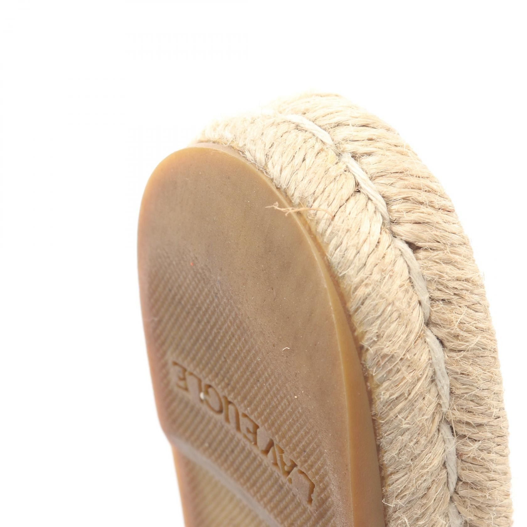 Gucci Gucci Gucci GG Marmont Leather Espadrille Sandals Leather Shoes DUTY FREE for USA Size ONE SIZE - 9 Thumbnail