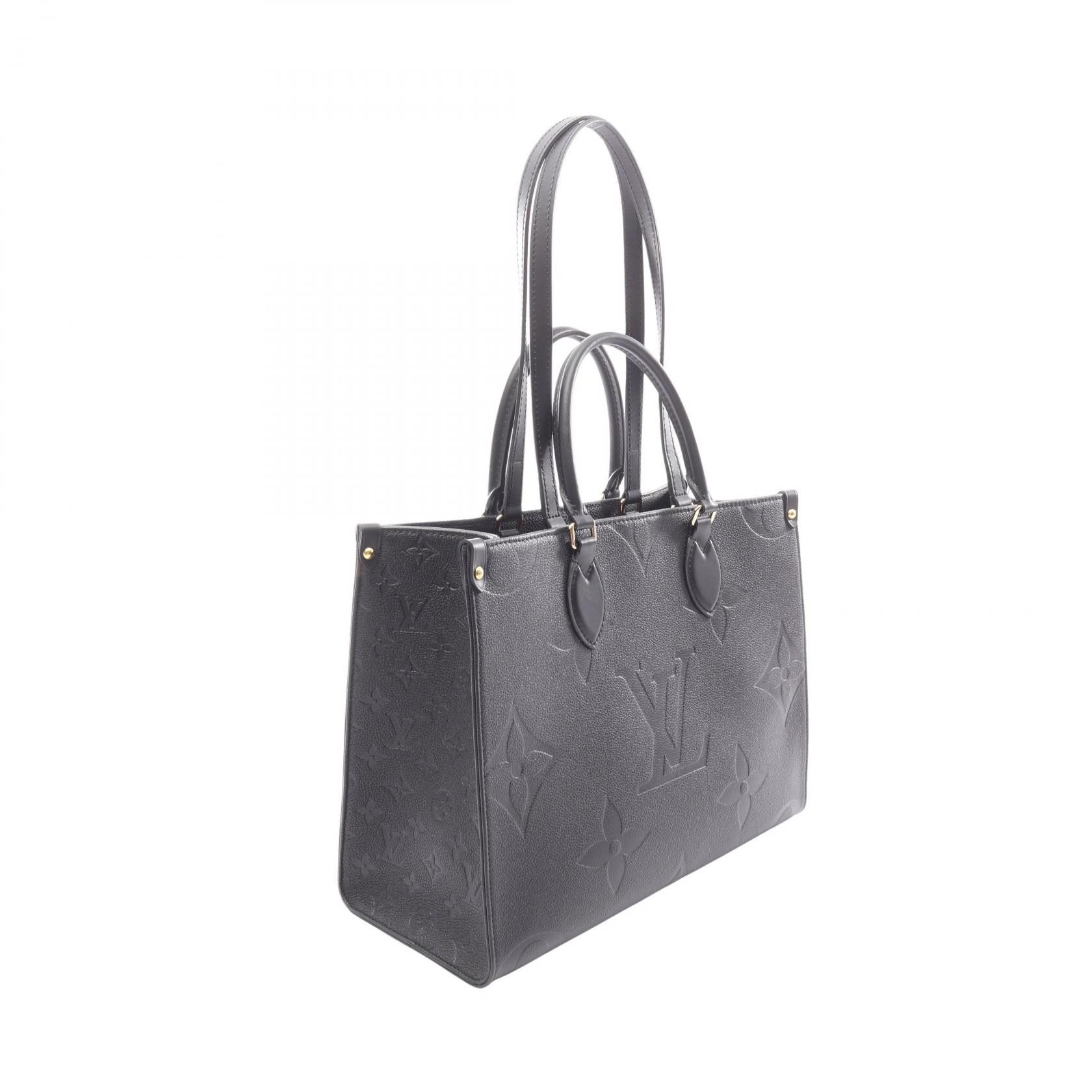 Louis Vuitton Louis Vuitton Louis Vuitton Onthego MM Monogram Empreinte Tote Bag Leather Tote Bag M45595 DUTY FREE for USA Size ONE SIZE - 2 Thumbnail