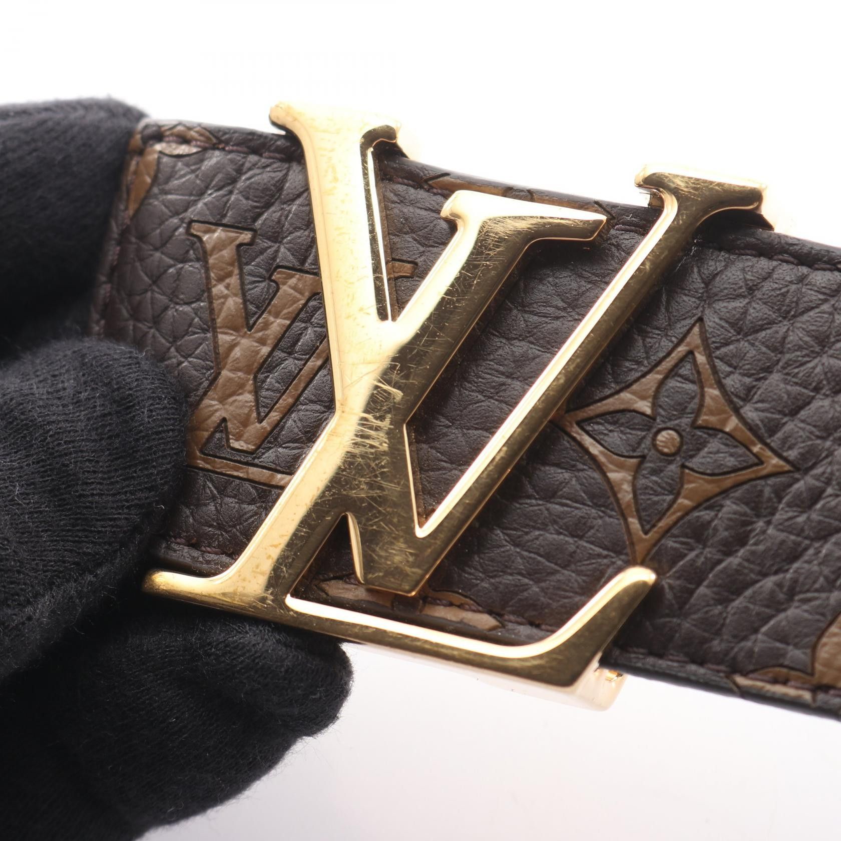 Louis Vuitton Louis Vuitton Louis Vuitton Supreme LV Initials Leather Belt Limited Leather Belt MP016 DUTY FREE for USA Size ONE SIZE - 8 Thumbnail