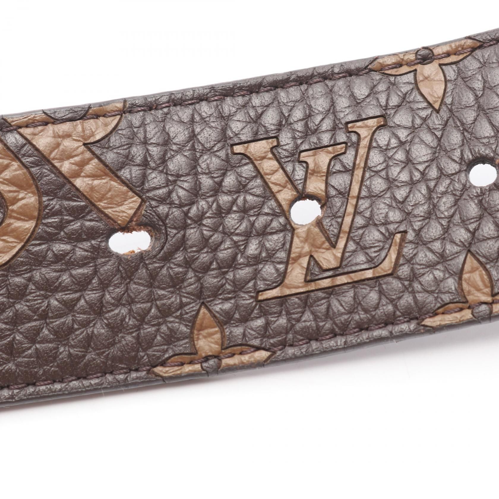 Louis Vuitton Louis Vuitton Louis Vuitton Supreme LV Initials Leather Belt Limited Leather Belt MP016 DUTY FREE for USA Size ONE SIZE - 10 Thumbnail