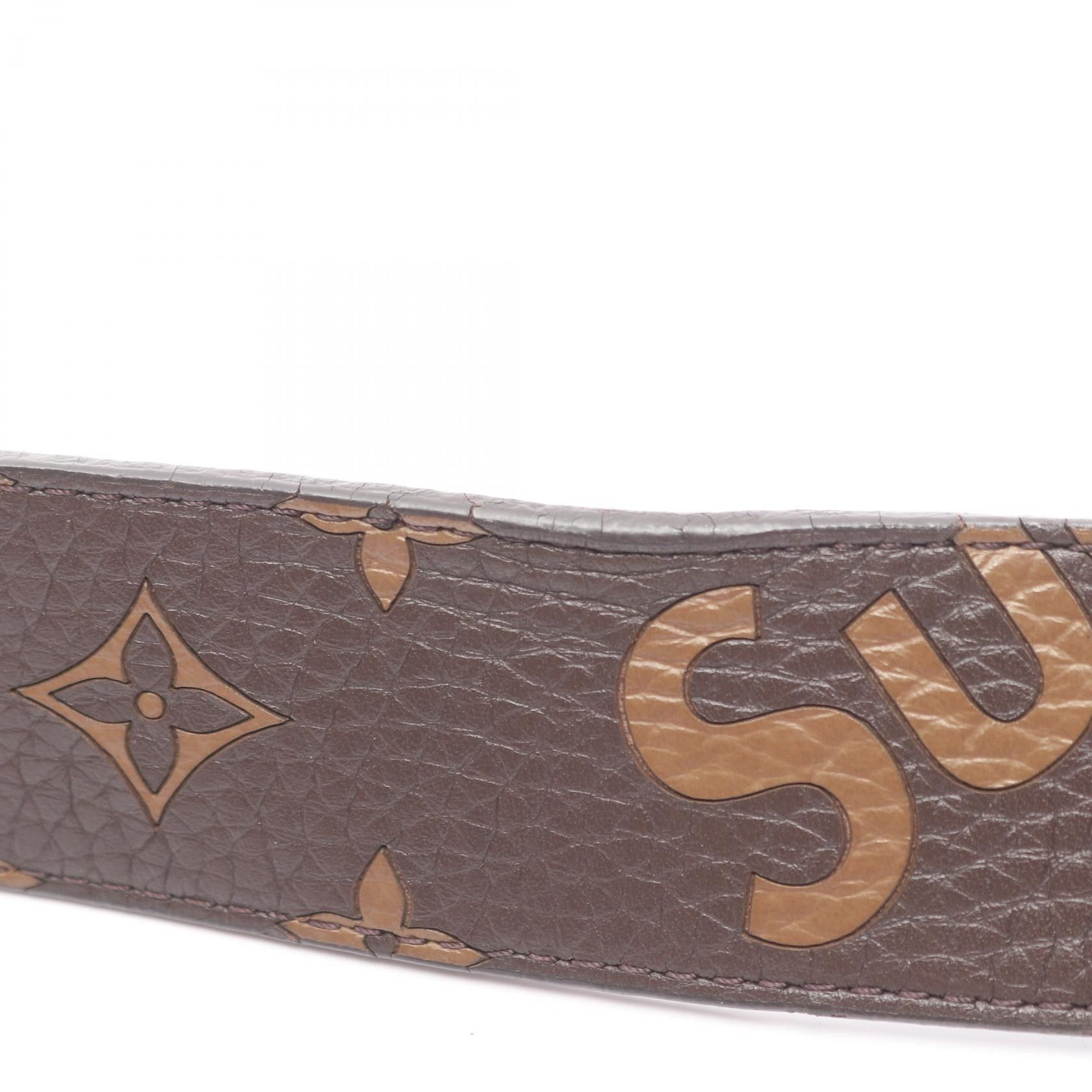 Louis Vuitton Louis Vuitton Louis Vuitton Supreme LV Initials Leather Belt Limited Leather Belt MP016 DUTY FREE for USA Size ONE SIZE - 9 Thumbnail