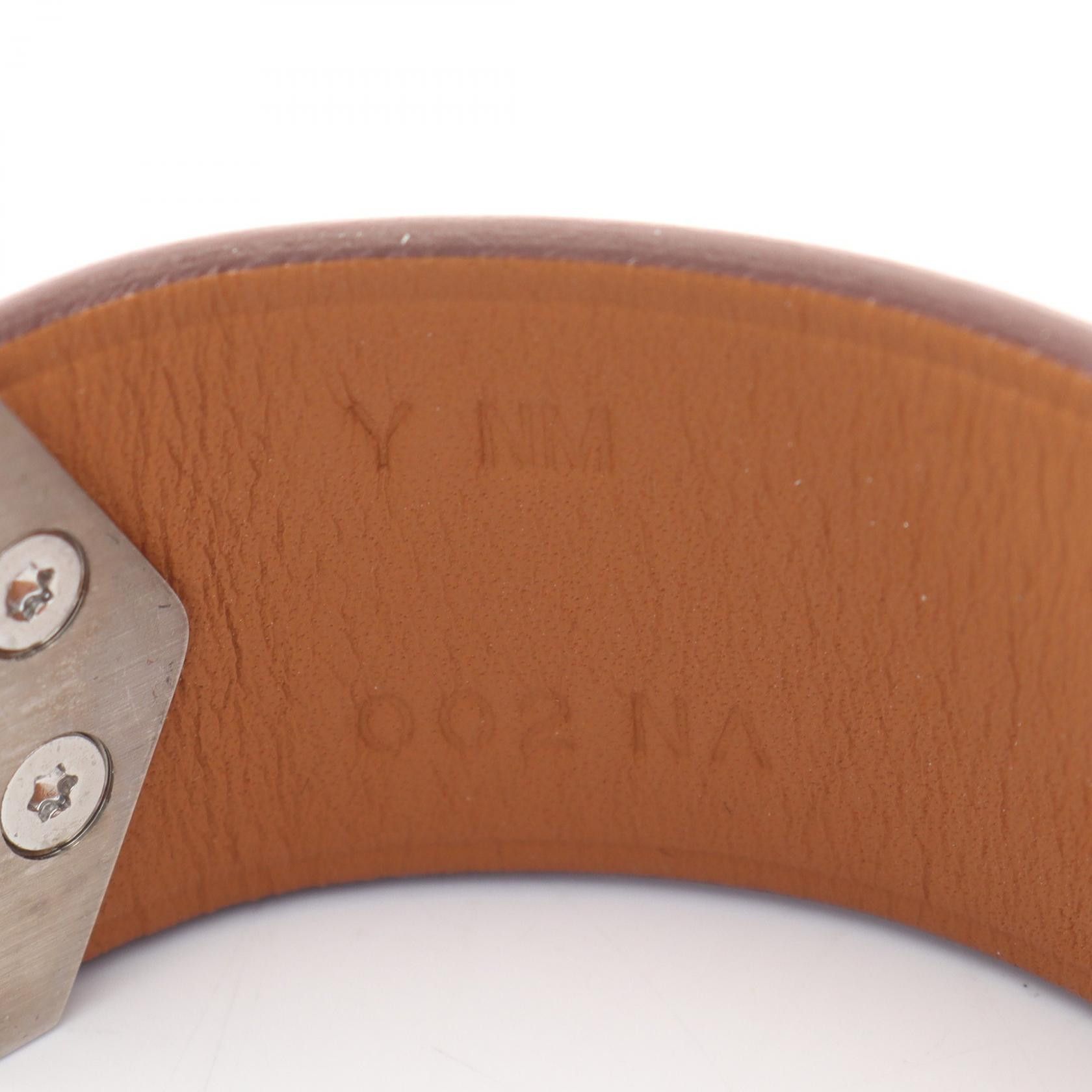 Hermes Hermes Hermes Super H Bracelet Leather Bangle Stamp Y (2020) DUTY FREE for USA Size ONE SIZE - 5 Thumbnail