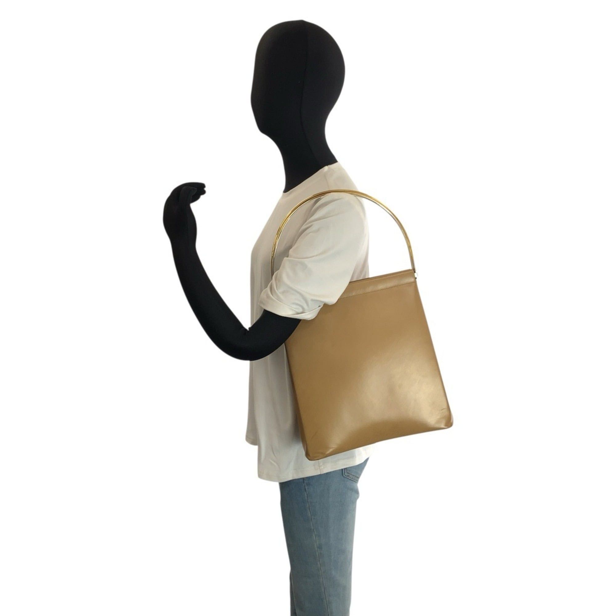 Cartier CARTIER Trinity Beige Leather Handbag Shoulder Bag for Women Size ONE SIZE - 7 Thumbnail