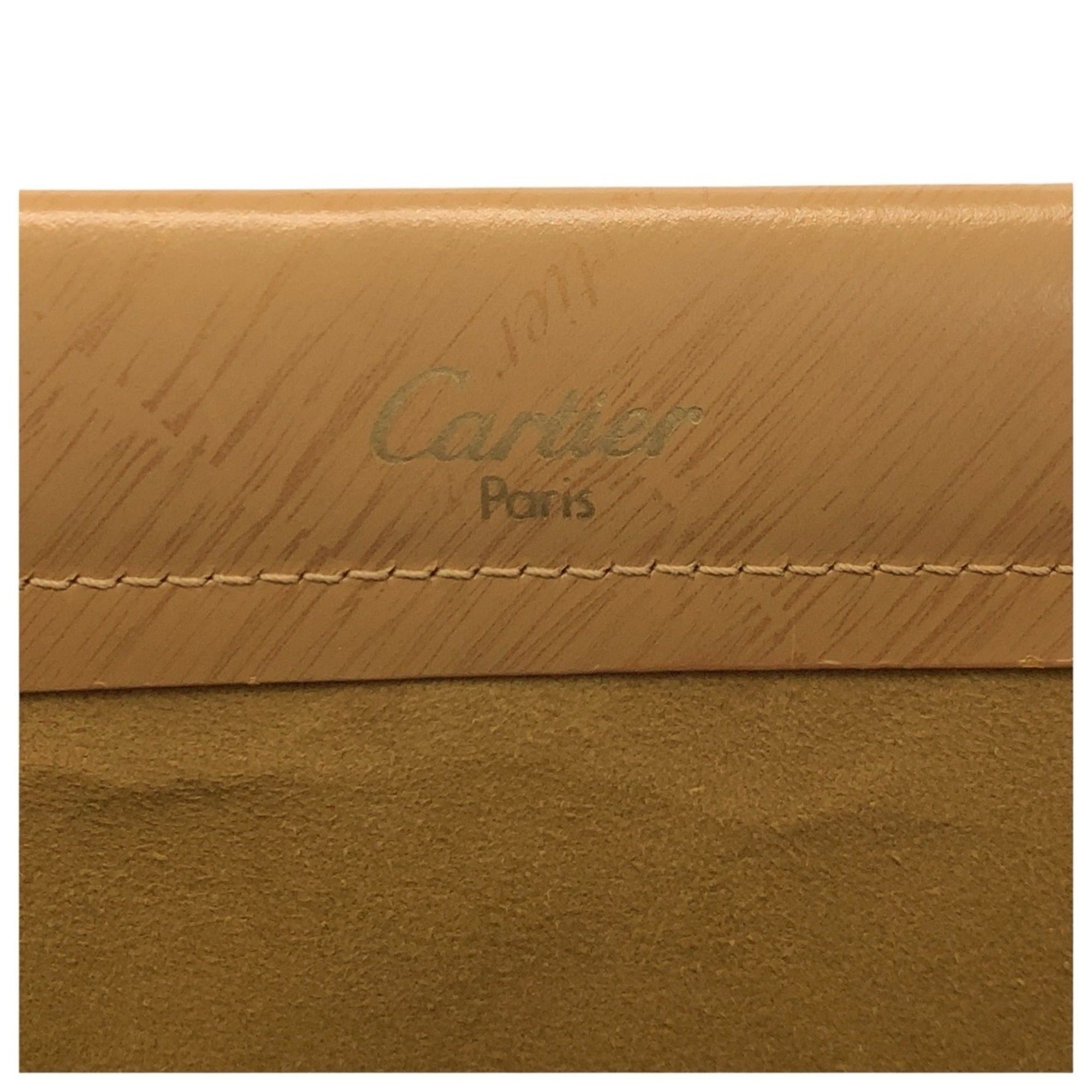 Cartier CARTIER Trinity Beige Leather Handbag Shoulder Bag for Women Size ONE SIZE - 3 Thumbnail