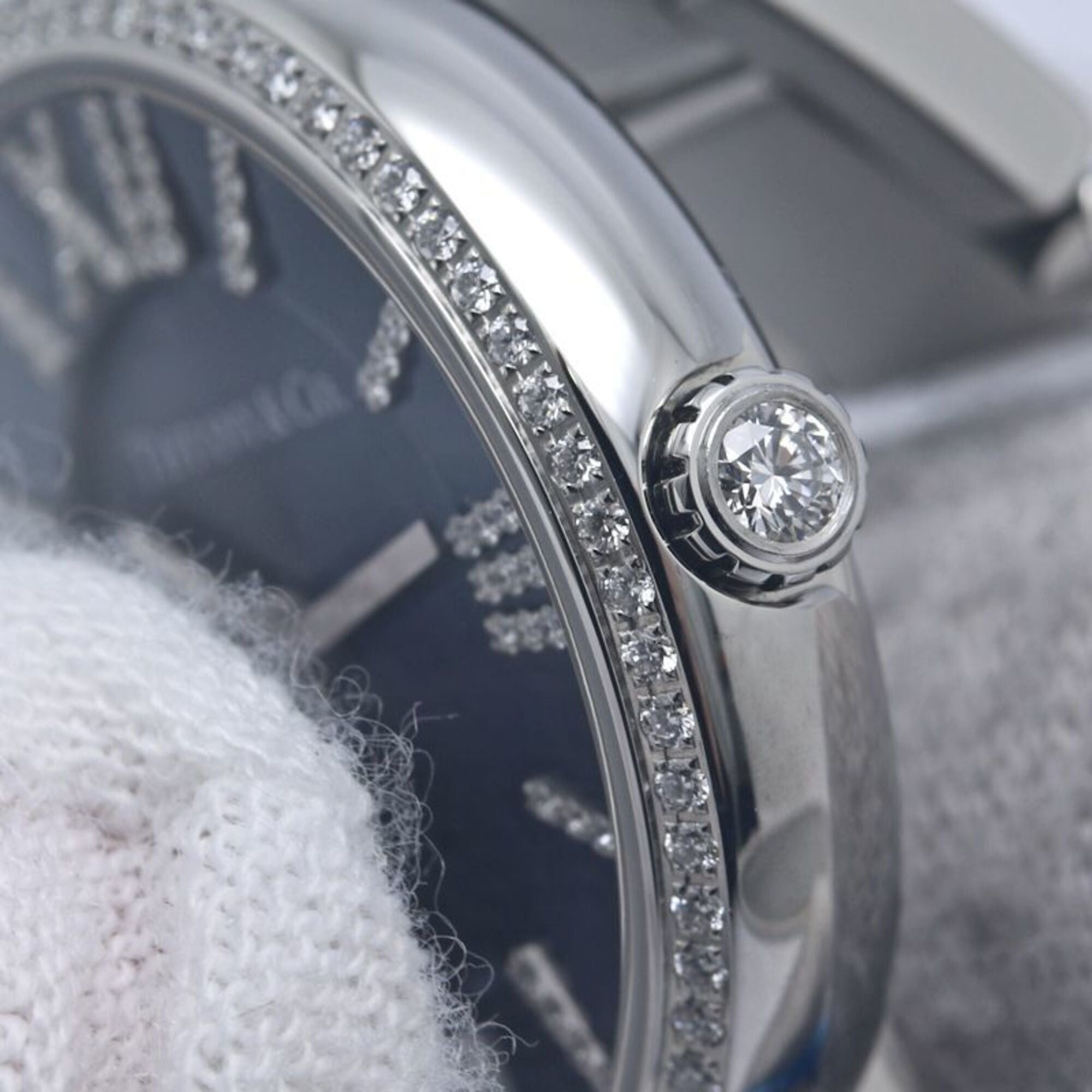 Tiffany & Co. TIFFANY&Co. Tiffany Atlas 2-Hand Bezel Diamond 69291651 Women's Watch Stainless Steel 40349 Size ONE SIZE - 8 Thumbnail