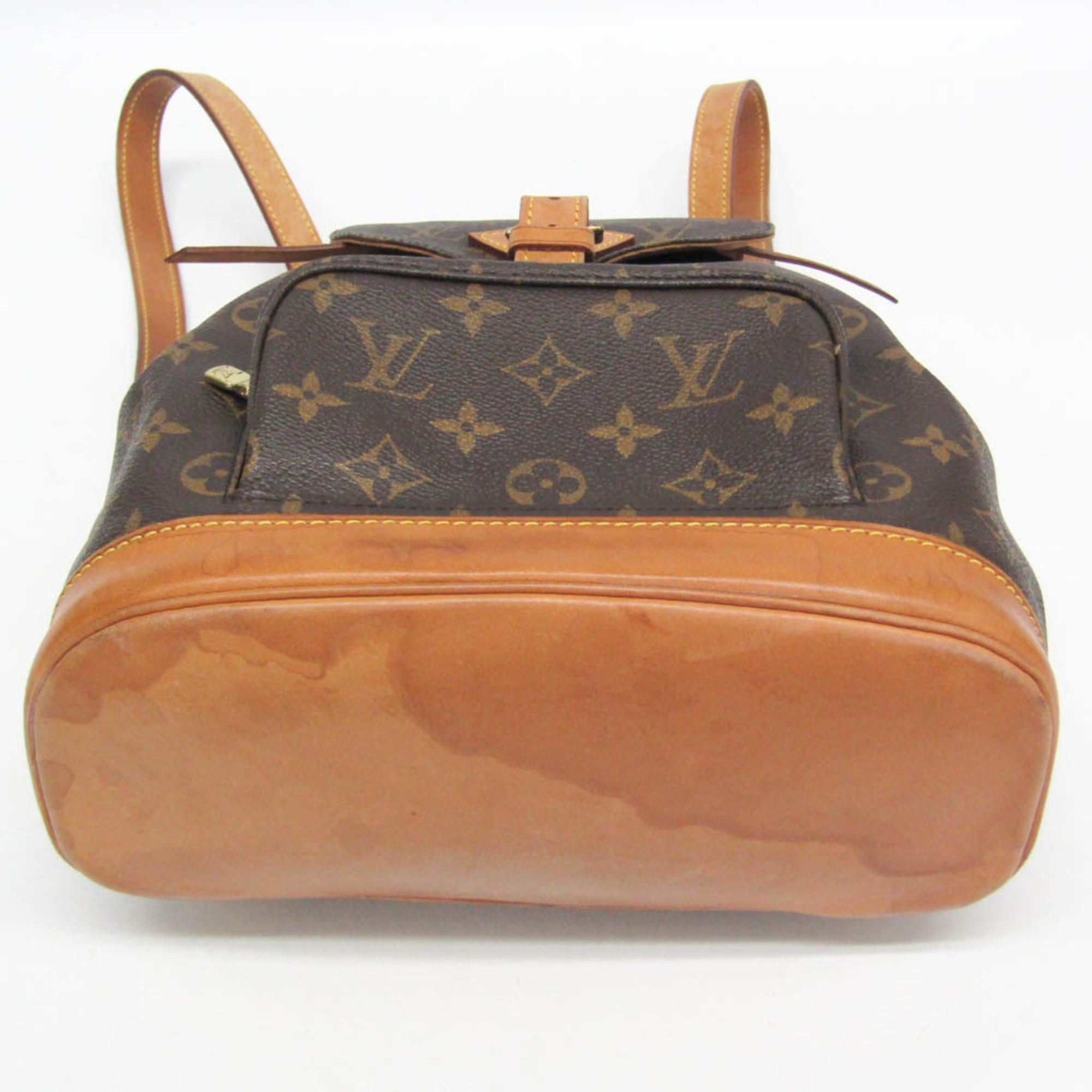Louis Vuitton Louis Vuitton Monogram Montsouris MM M51136 Women's Backpack Brown Size ONE SIZE - 5 Thumbnail