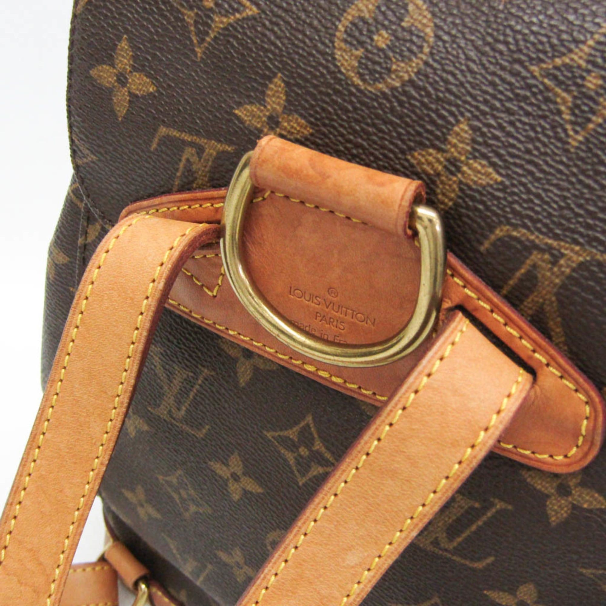 Louis Vuitton Louis Vuitton Monogram Montsouris MM M51136 Women's Backpack Brown Size ONE SIZE - 10 Thumbnail
