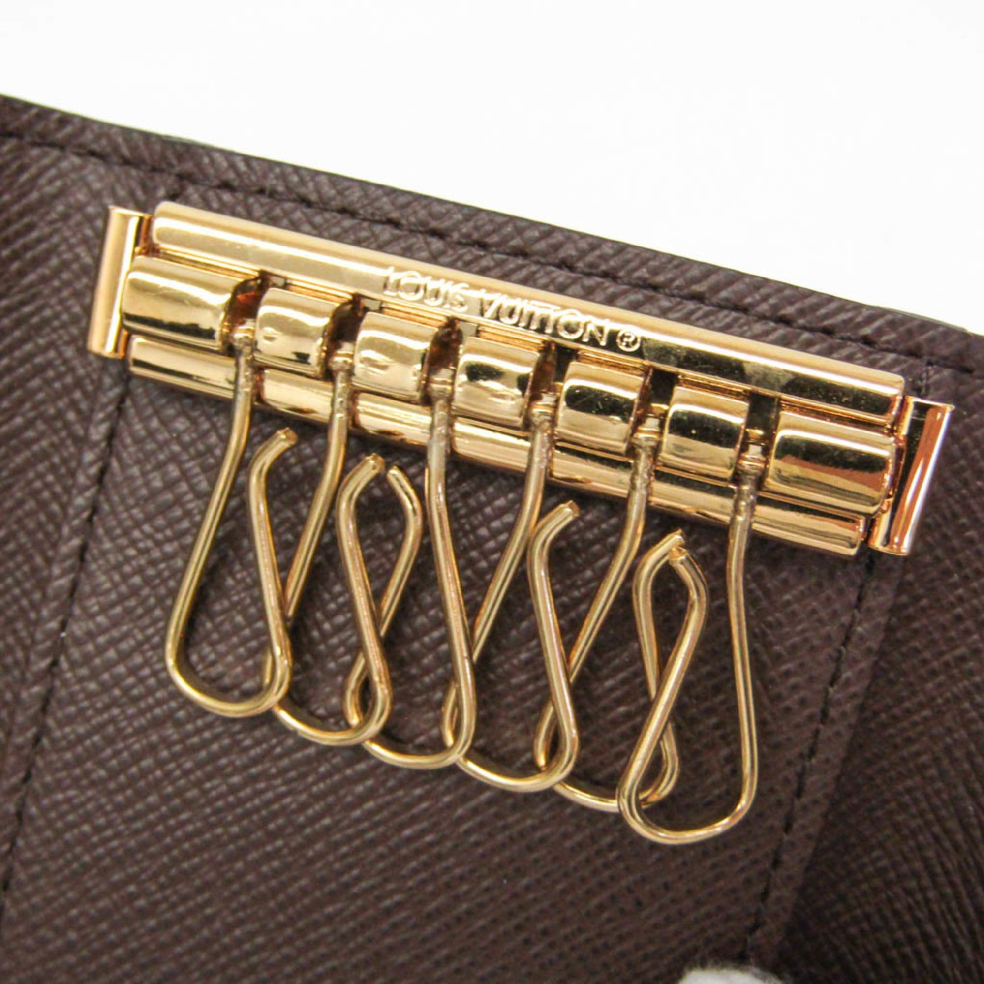 Louis Vuitton Louis Vuitton Damier 6 Key Holder N62630 Men,Women Damier Canvas Key Case Ebene Size ONE SIZE - 7 Thumbnail