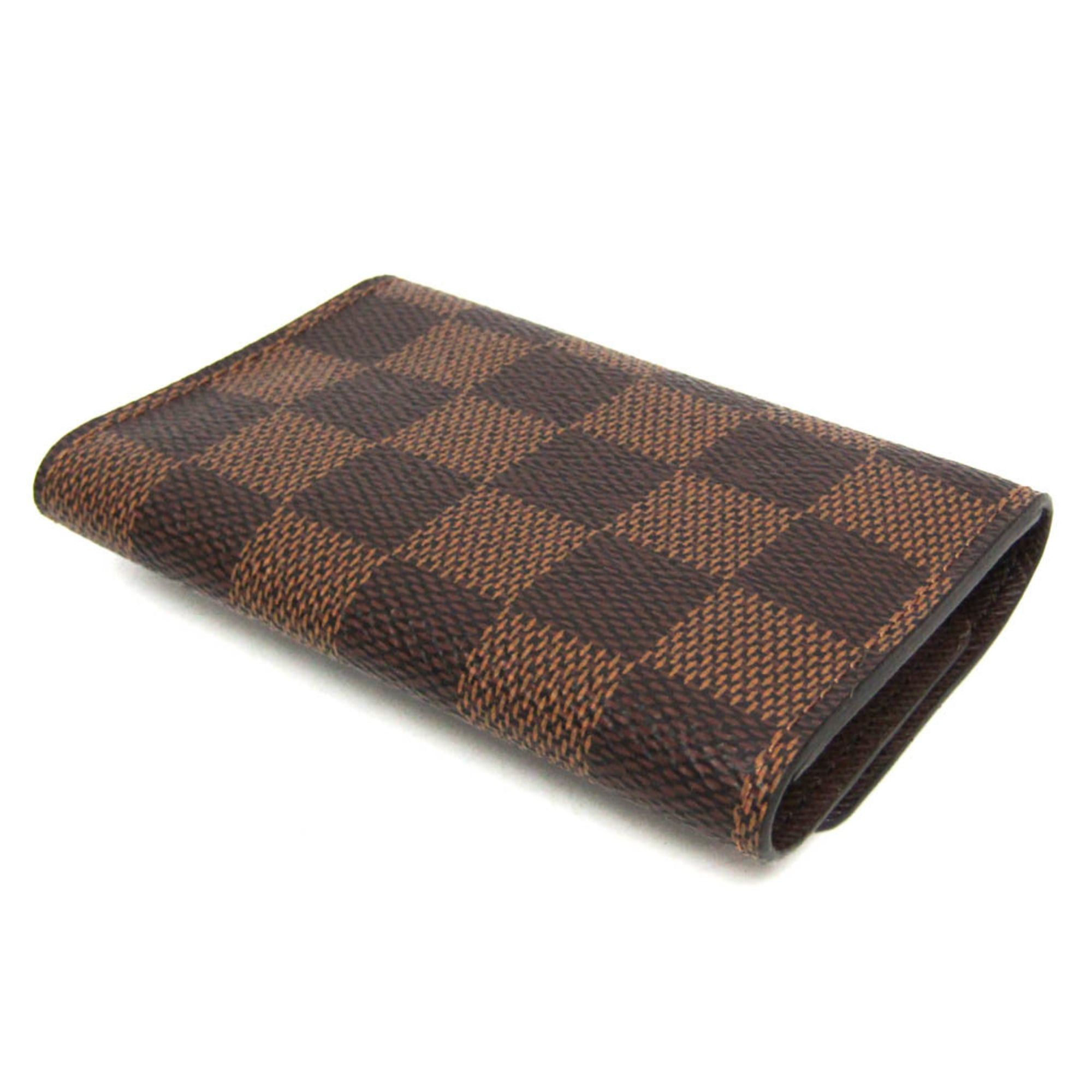 Louis Vuitton Louis Vuitton Damier 6 Key Holder N62630 Men,Women Damier Canvas Key Case Ebene Size ONE SIZE - 2 Thumbnail