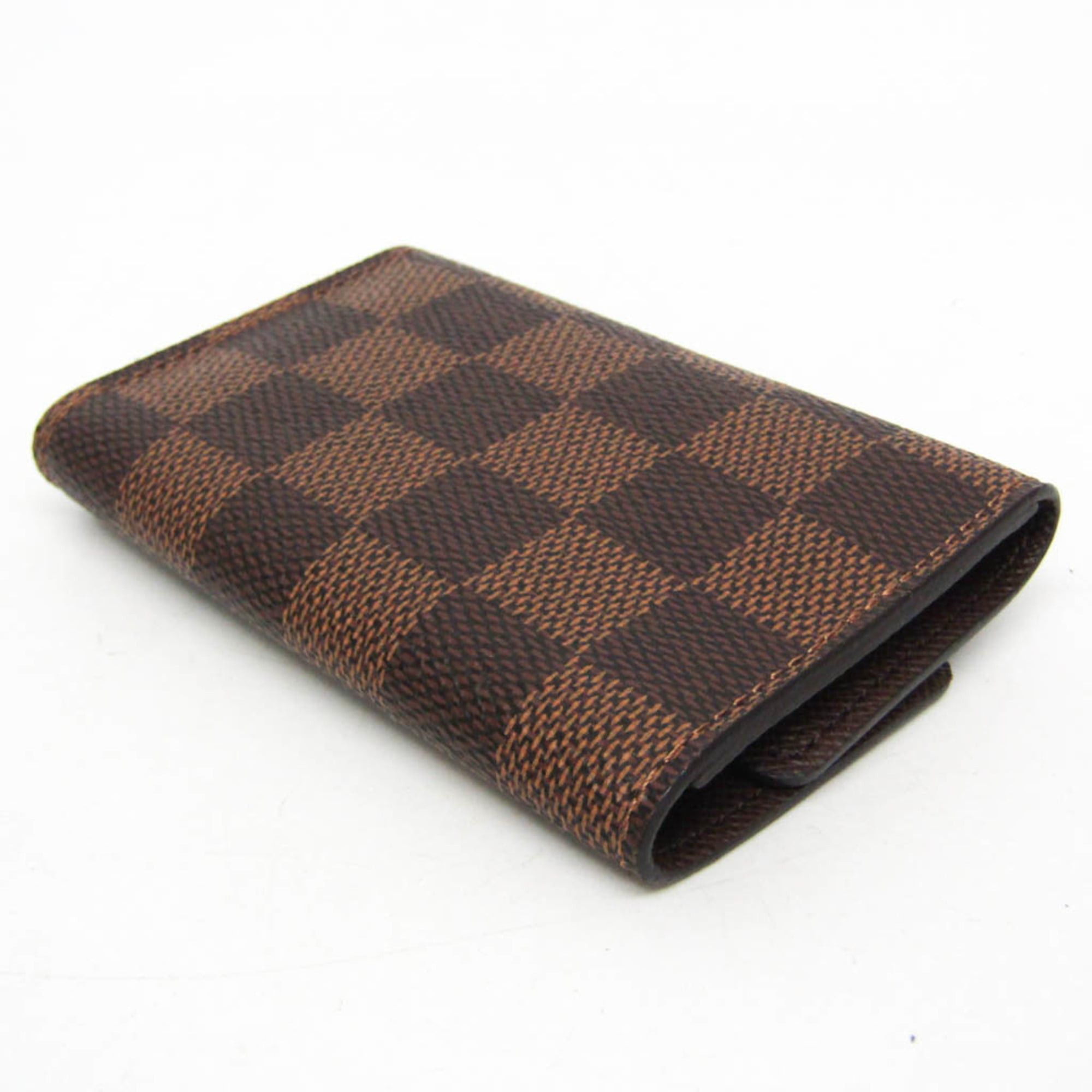 Louis Vuitton Louis Vuitton Damier 6 Key Holder N62630 Men,Women Damier Canvas Key Case Ebene Size ONE SIZE - 5 Thumbnail