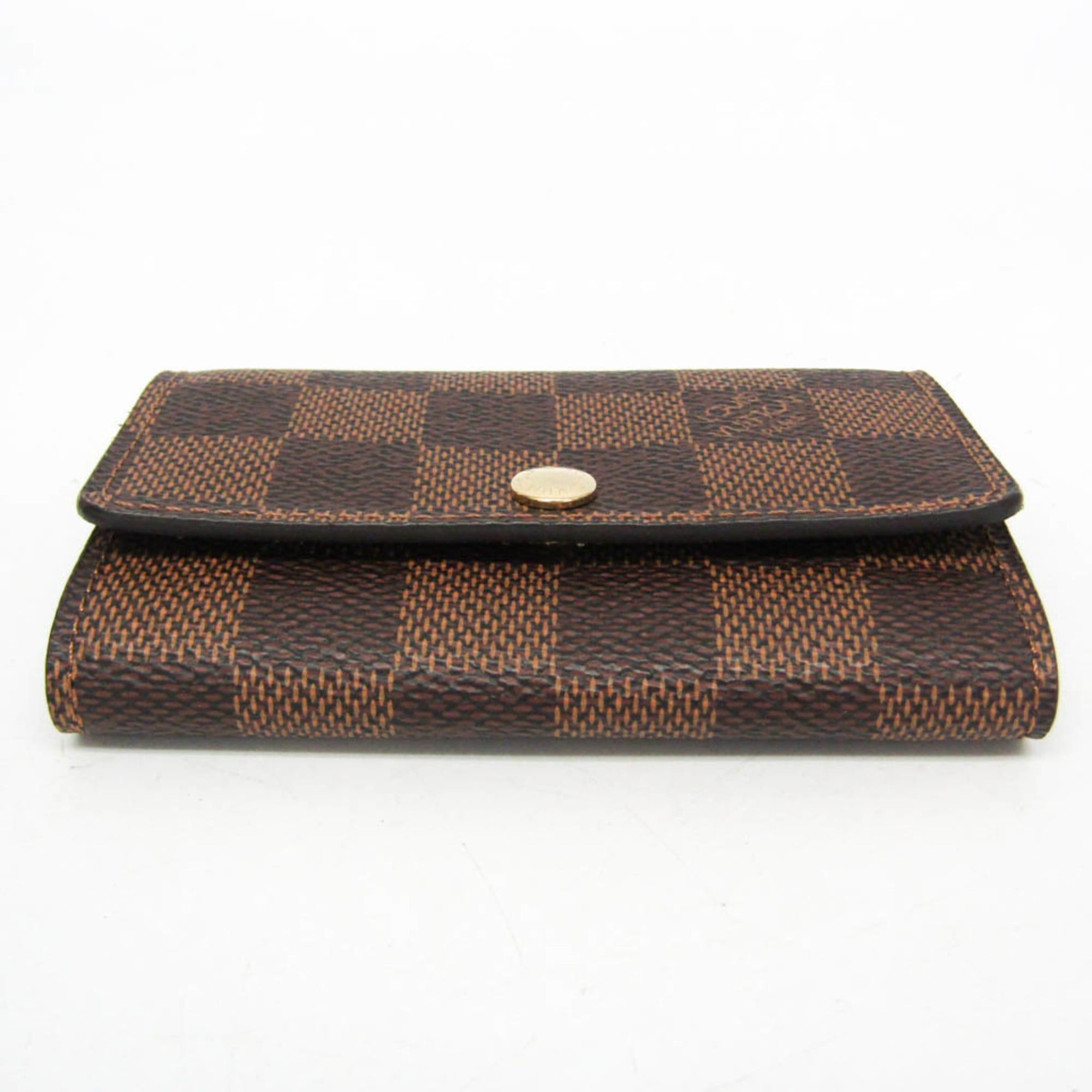 Louis Vuitton Louis Vuitton Damier 6 Key Holder N62630 Men,Women Damier Canvas Key Case Ebene Size ONE SIZE - 6 Thumbnail