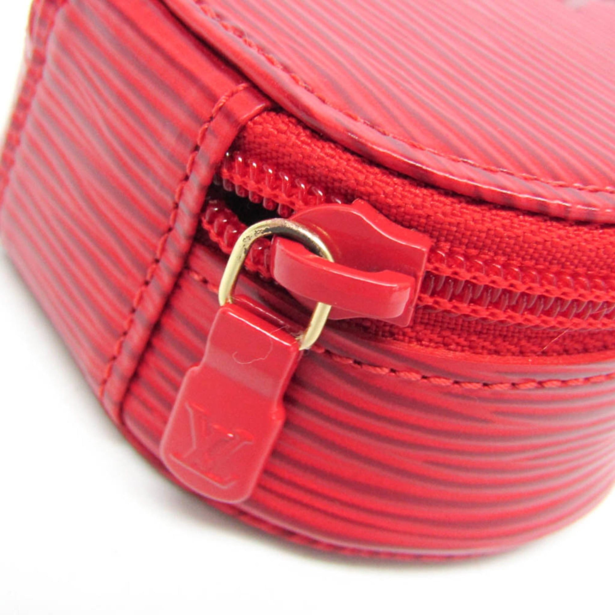 Louis Vuitton Louis Vuitton Epi Ecrin Bijoux8 M48217 Jewelry Case Castilian Red Epi Leather Size ONE SIZE - 7 Thumbnail