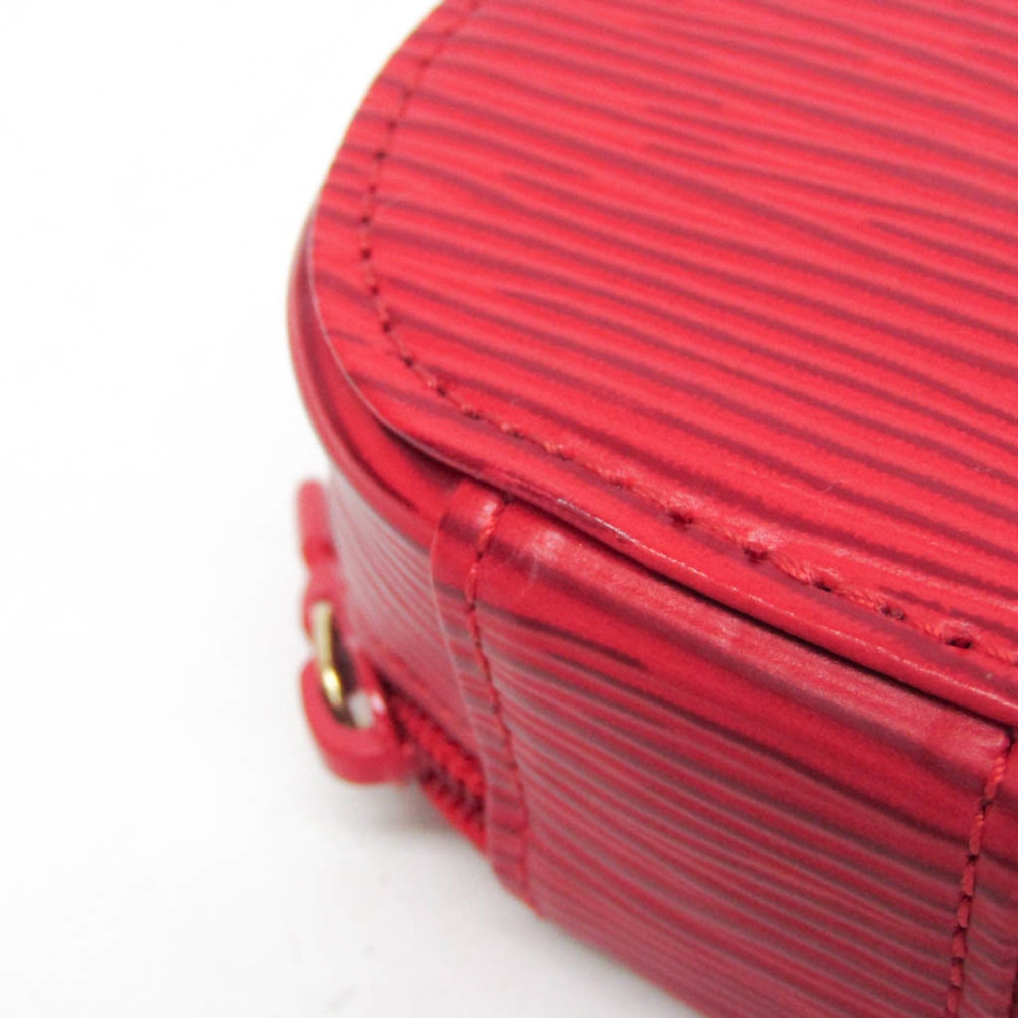 Louis Vuitton Louis Vuitton Epi Ecrin Bijoux8 M48217 Jewelry Case Castilian Red Epi Leather Size ONE SIZE - 5 Thumbnail