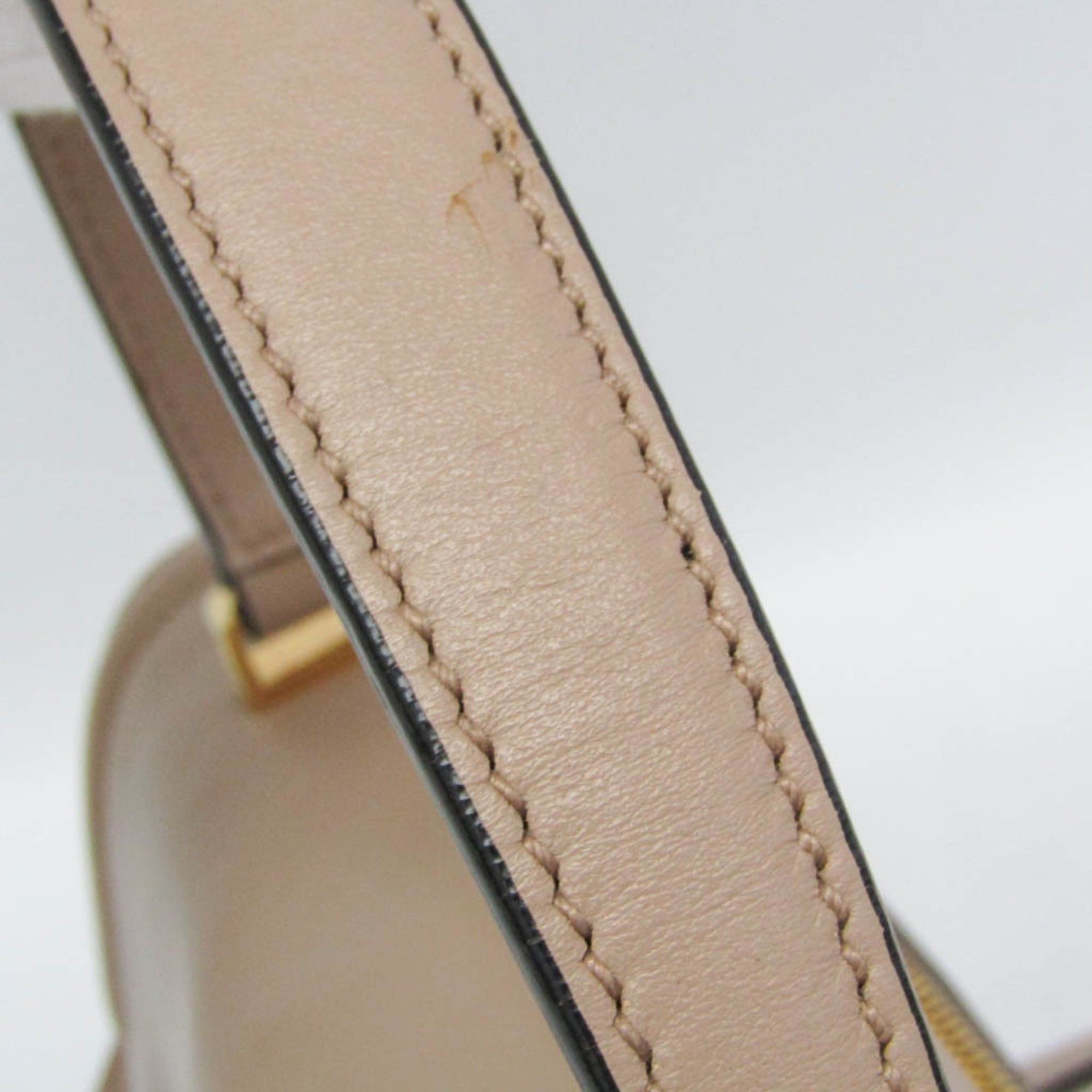 Miu Miu Miu Miu Women's Leather Handbag,Shoulder Bag Light Beige Size ONE SIZE - 10 Thumbnail