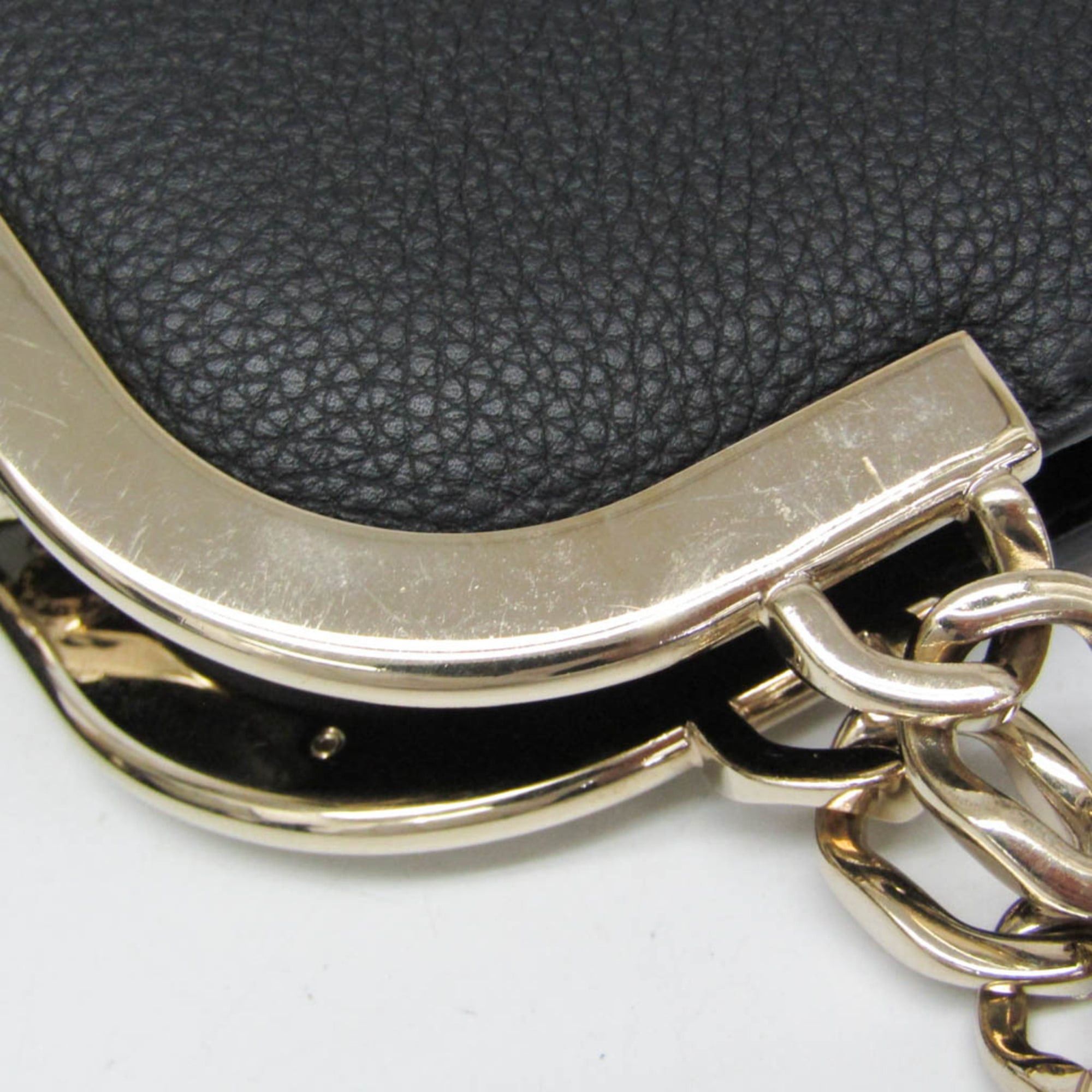 Bvlgari Bvlgari Monete Women's Leather Handbag,Shoulder Bag Black Size ONE SIZE - 7 Thumbnail