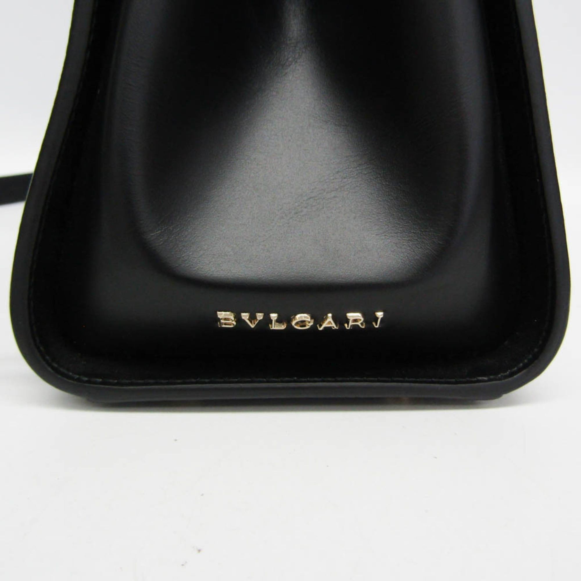 Bvlgari Bvlgari Monete Women's Leather Handbag,Shoulder Bag Black Size ONE SIZE - 9 Thumbnail