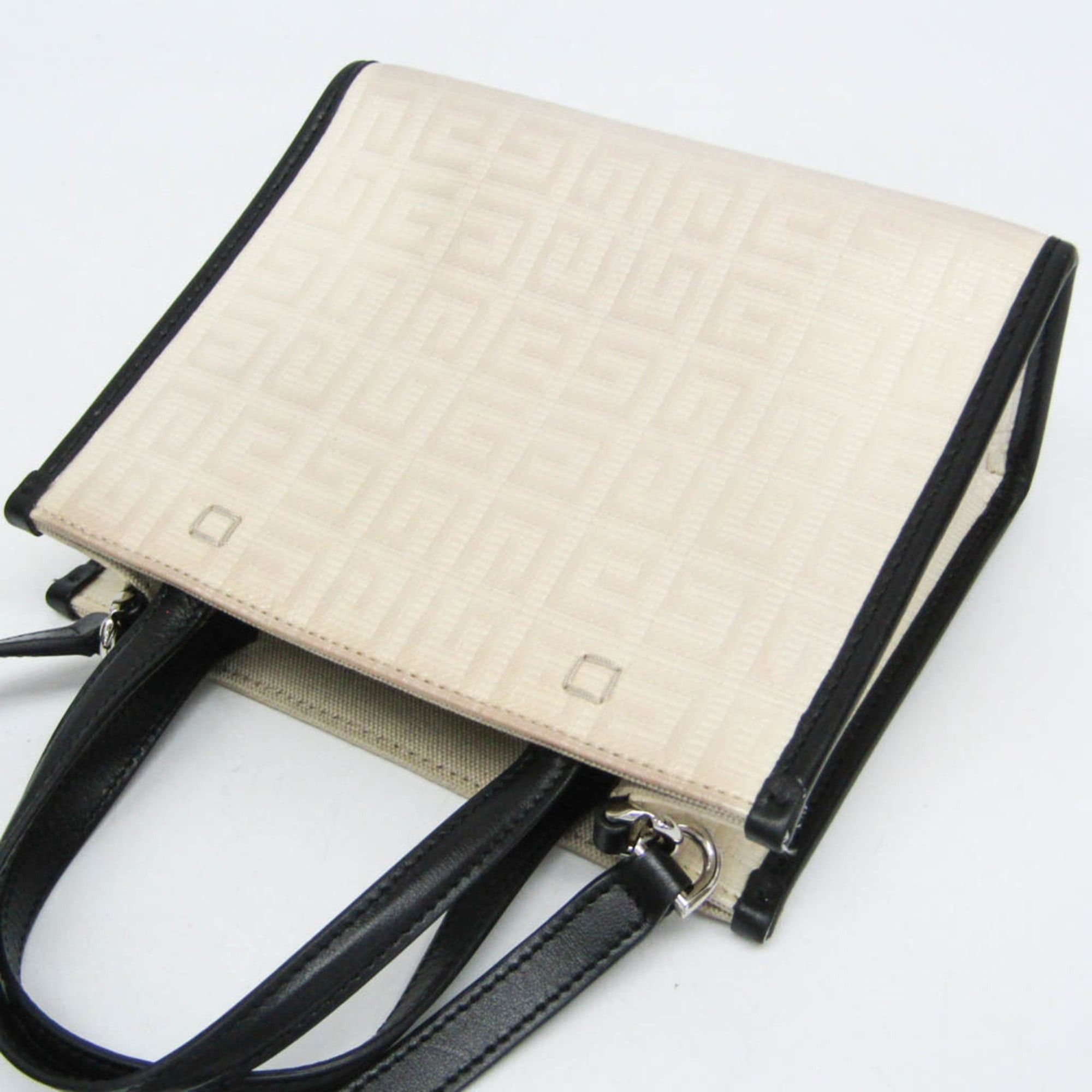 Givenchy Givenchy G Tote Mini Bag BB50N0B1H1 105 Women's Canvas,Leather Handbag,Shoulder Bag Black,Light Beige Size ONE SIZE - 8 Thumbnail