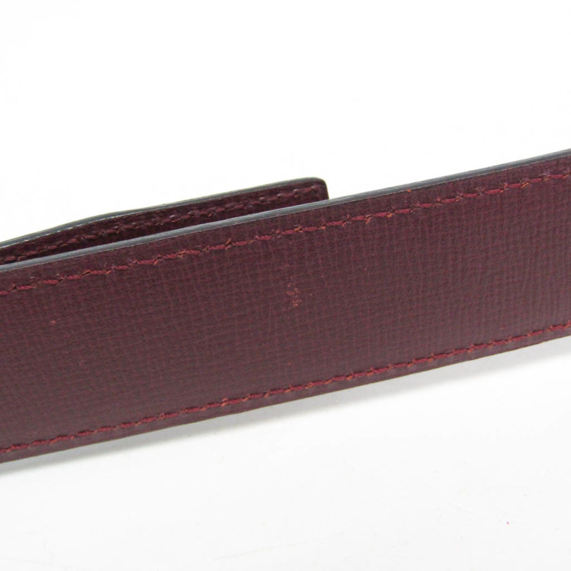 Cartier Cartier Must Women's Leather Shoulder Bag Bordeaux Size ONE SIZE - 12 Thumbnail