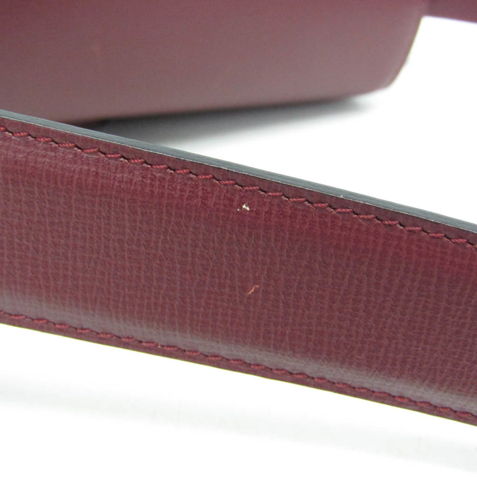 Cartier Cartier Must Women's Leather Shoulder Bag Bordeaux Size ONE SIZE - 13 Thumbnail