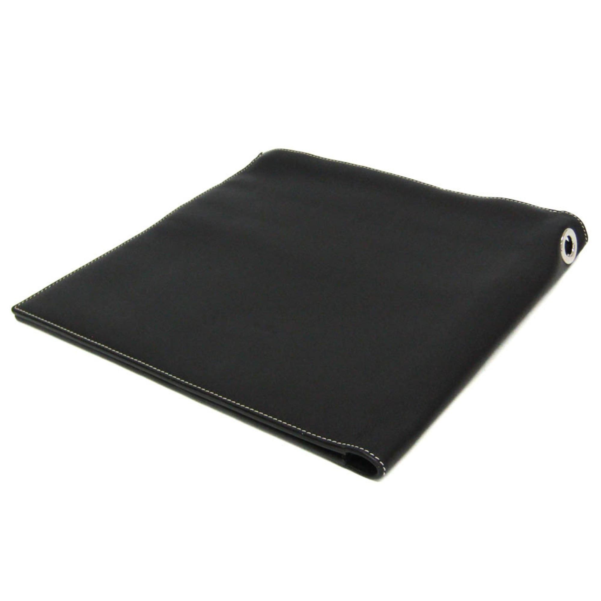 Loewe Loewe Anagram Men,Women Leather Clutch Bag Black Size ONE SIZE - 2 Thumbnail