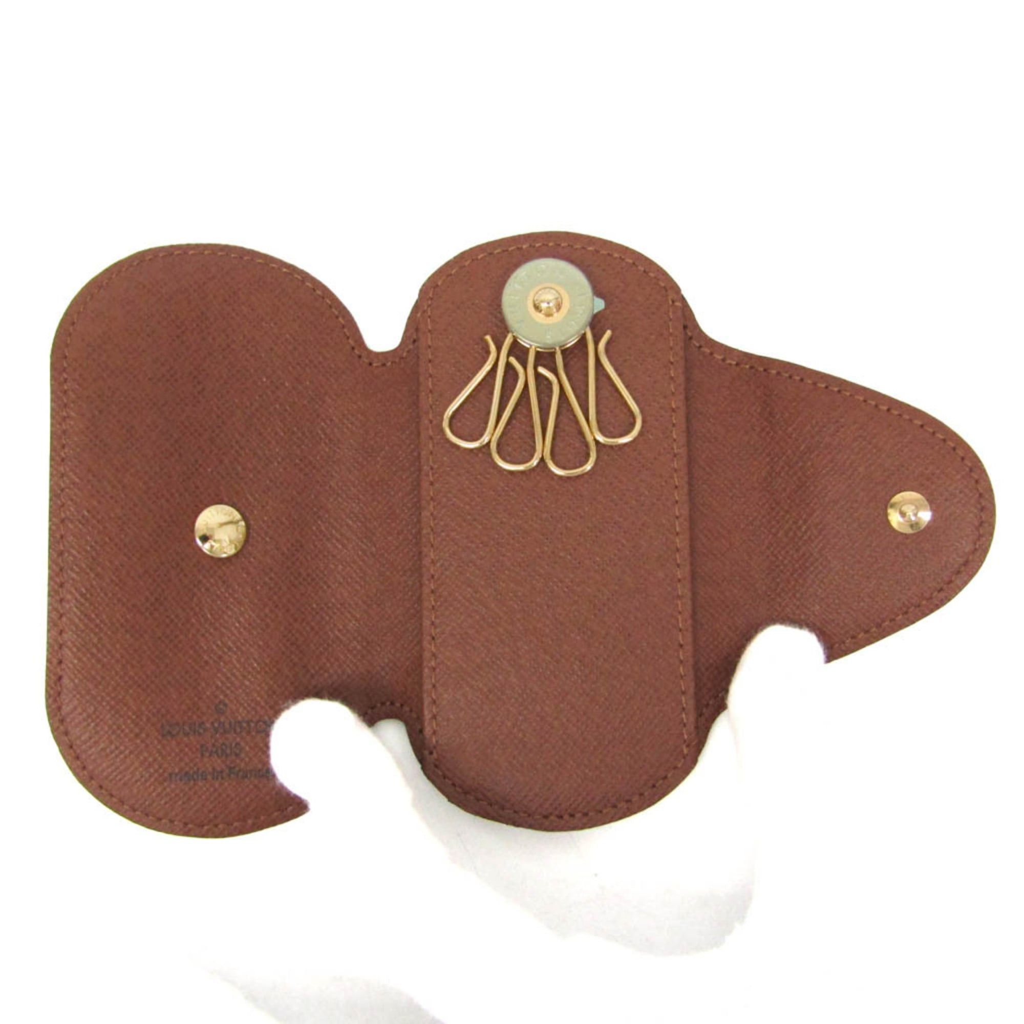 Louis Vuitton Louis Vuitton Monogram Key Holder PM M60115 Women,Men Monogram Key Case Monogram Size ONE SIZE - 4 Thumbnail
