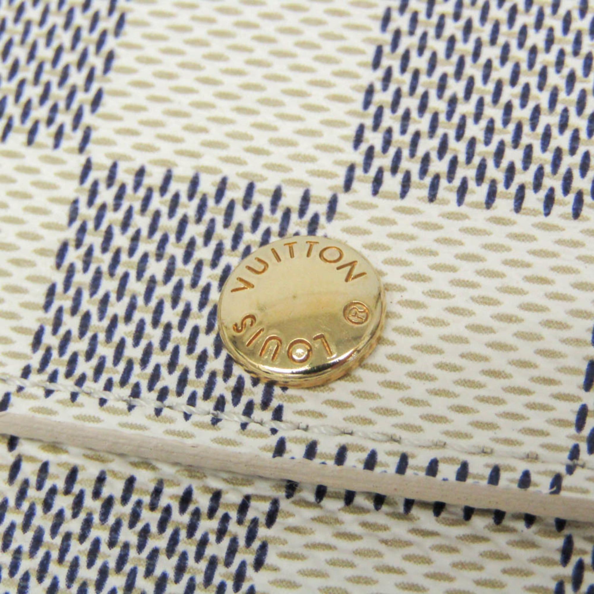 Louis Vuitton Louis Vuitton Damier Azur 6 Key Holder N61745 Men,Women Damier Azur Key Case Damier Azur Size ONE SIZE - 7 Thumbnail