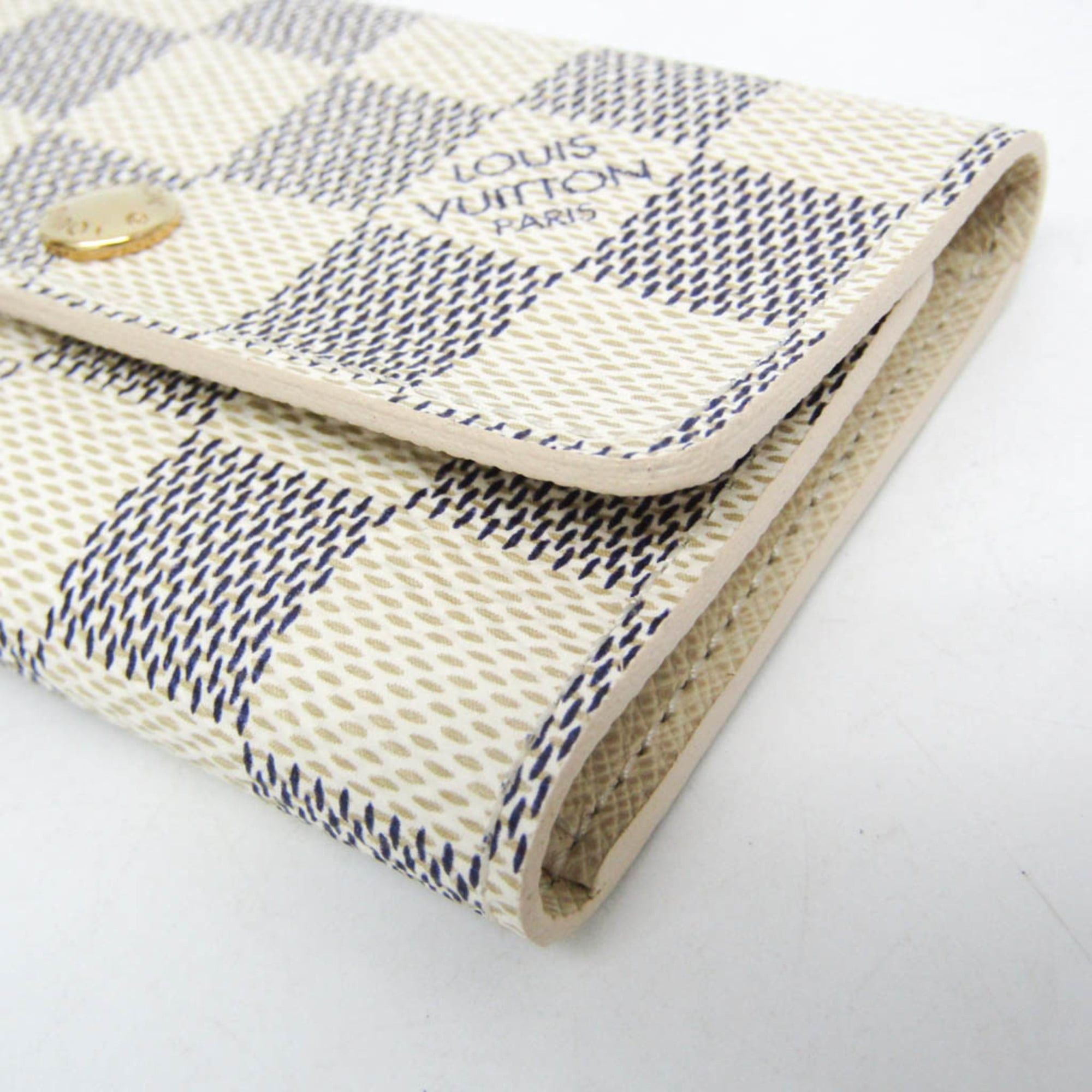 Louis Vuitton Louis Vuitton Damier Azur 6 Key Holder N61745 Men,Women Damier Azur Key Case Damier Azur Size ONE SIZE - 5 Thumbnail