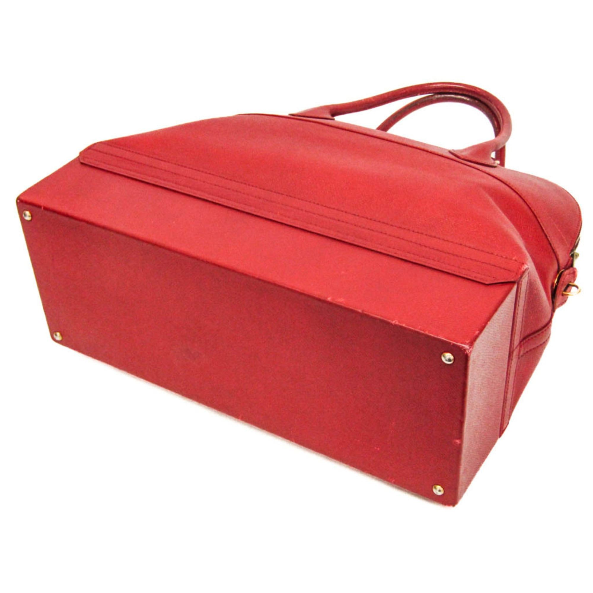Hermes Hermes McPherson Women's Courchevel Leather Handbag Red Color Size ONE SIZE - 2 Thumbnail
