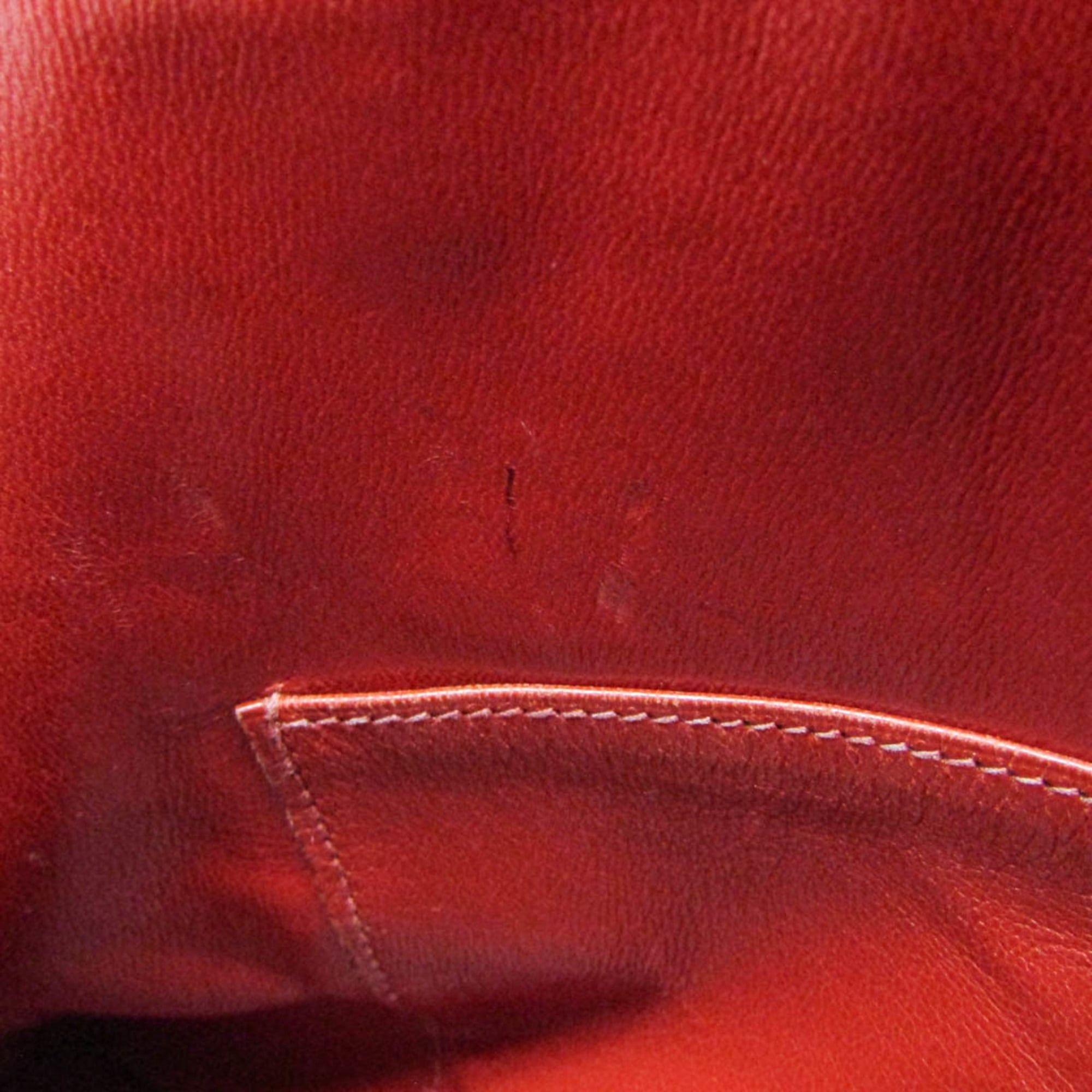 Hermes Hermes McPherson Women's Courchevel Leather Handbag Red Color Size ONE SIZE - 15 Thumbnail