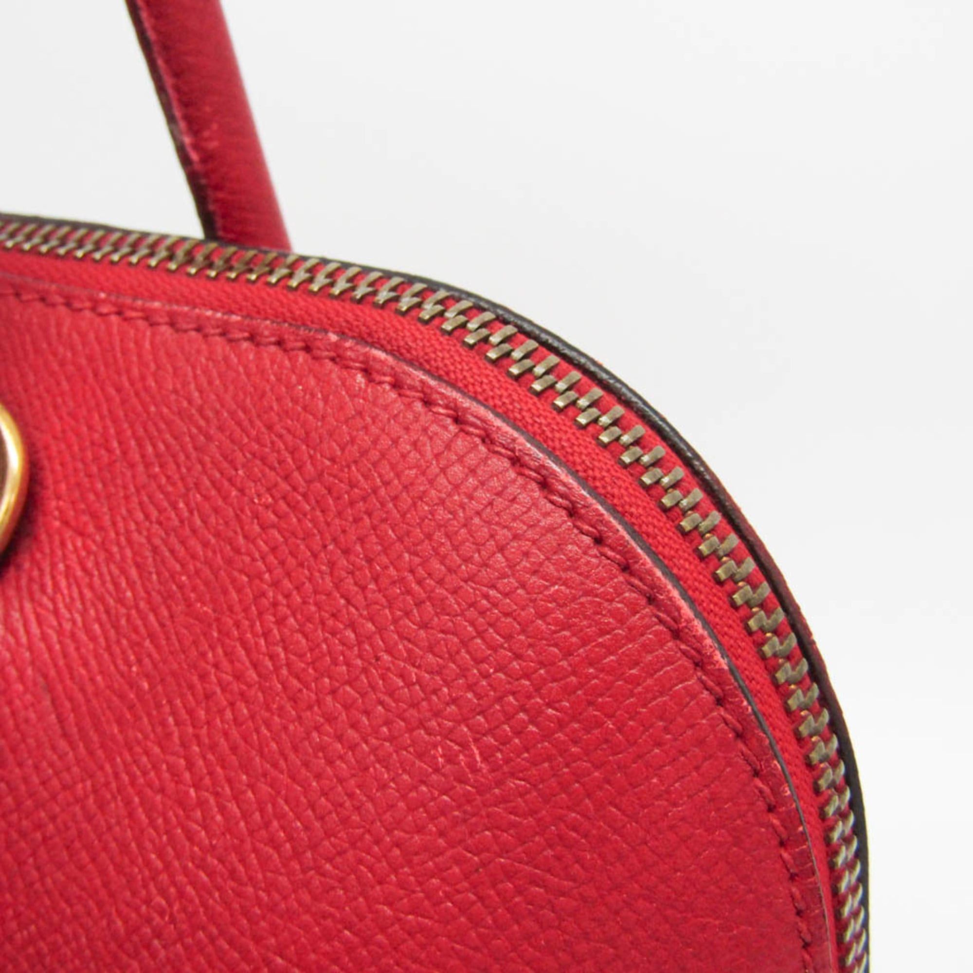 Hermes Hermes McPherson Women's Courchevel Leather Handbag Red Color Size ONE SIZE - 13 Thumbnail