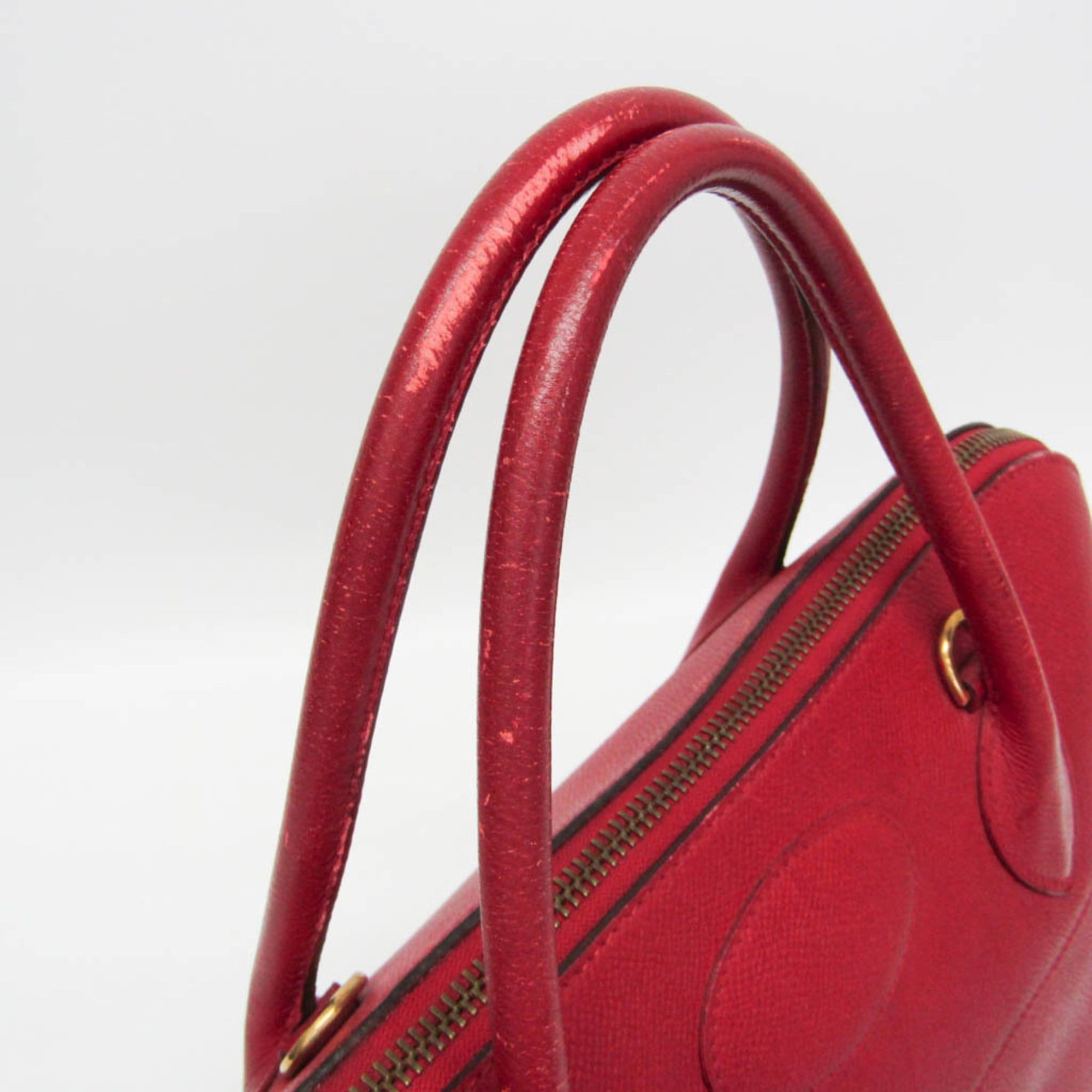Hermes Hermes McPherson Women's Courchevel Leather Handbag Red Color Size ONE SIZE - 12 Thumbnail
