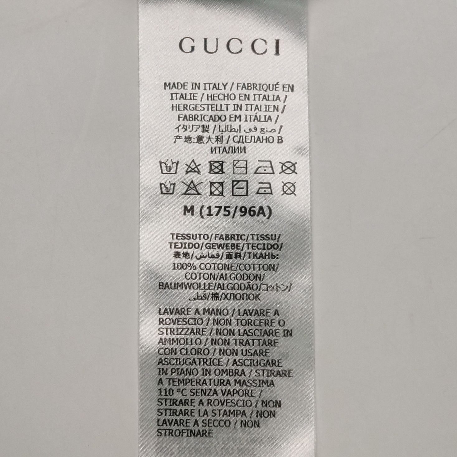 Gucci Gucci Men m Short Sleeve Shirts Size US M / EU 48-50 / 2 - 10 Thumbnail