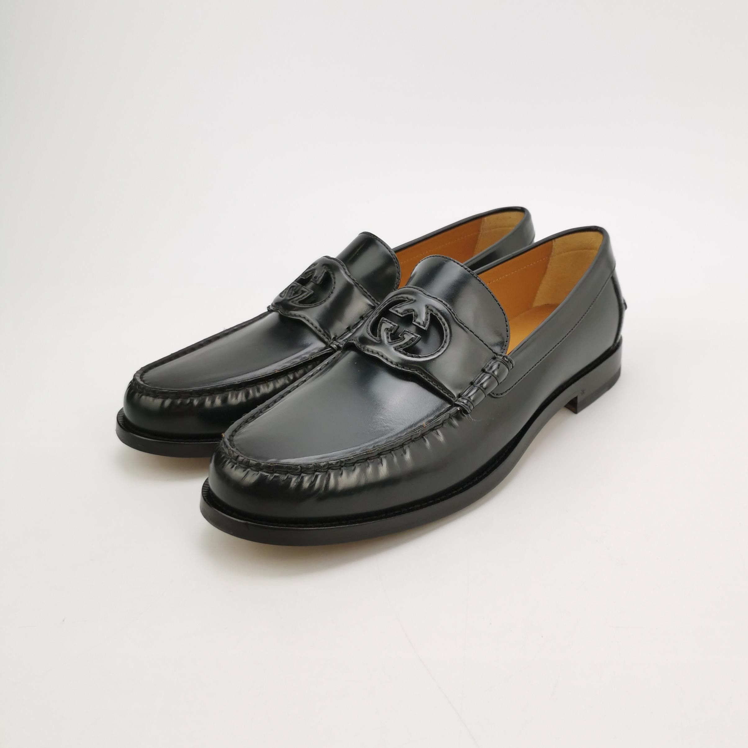Gucci Gucci Men 12.5 Leather Size US 12.5 / EU 45-46 - 2 Thumbnail