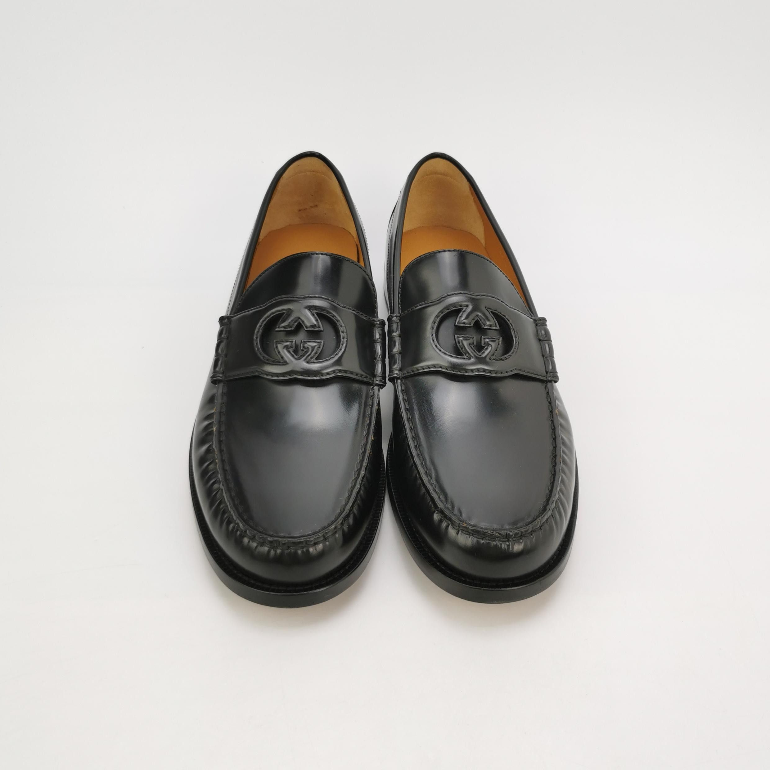Gucci Gucci Men 12.5 Leather Size US 12.5 / EU 45-46 - 3 Thumbnail