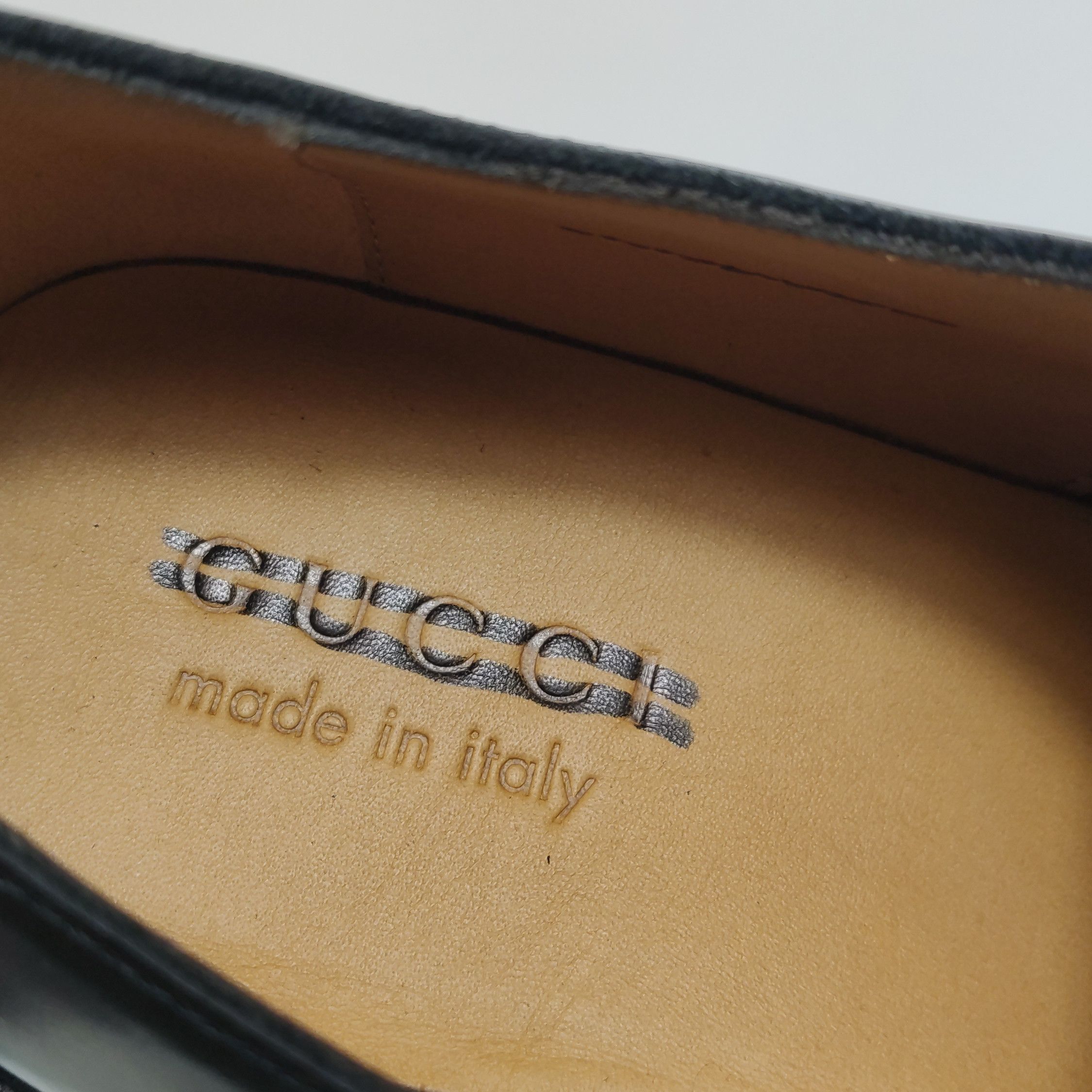 Gucci Gucci Men 7 Leather Size US 7 / EU 40 - 11 Thumbnail