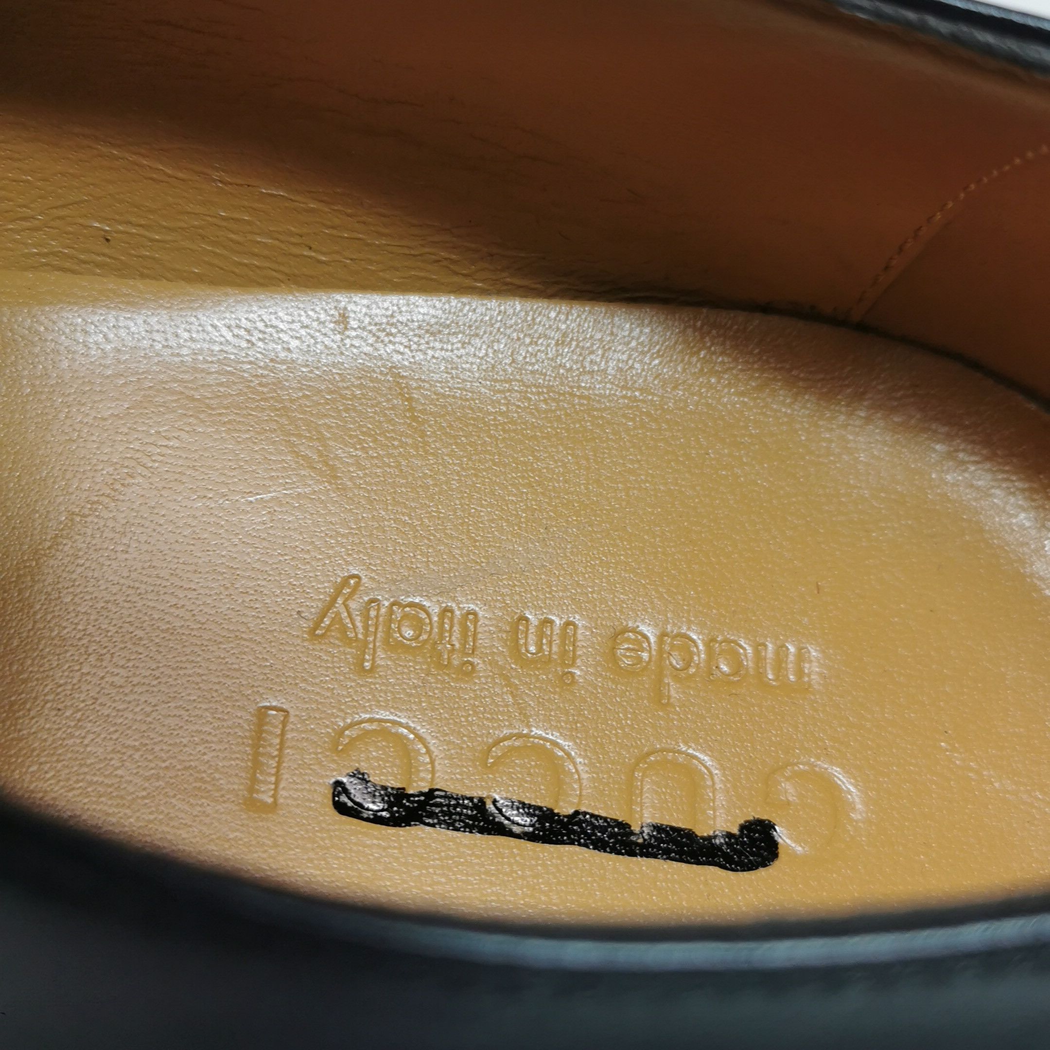 Gucci Gucci Men 5.5 Leather Size US 5.5 / EU 38 - 8 Thumbnail