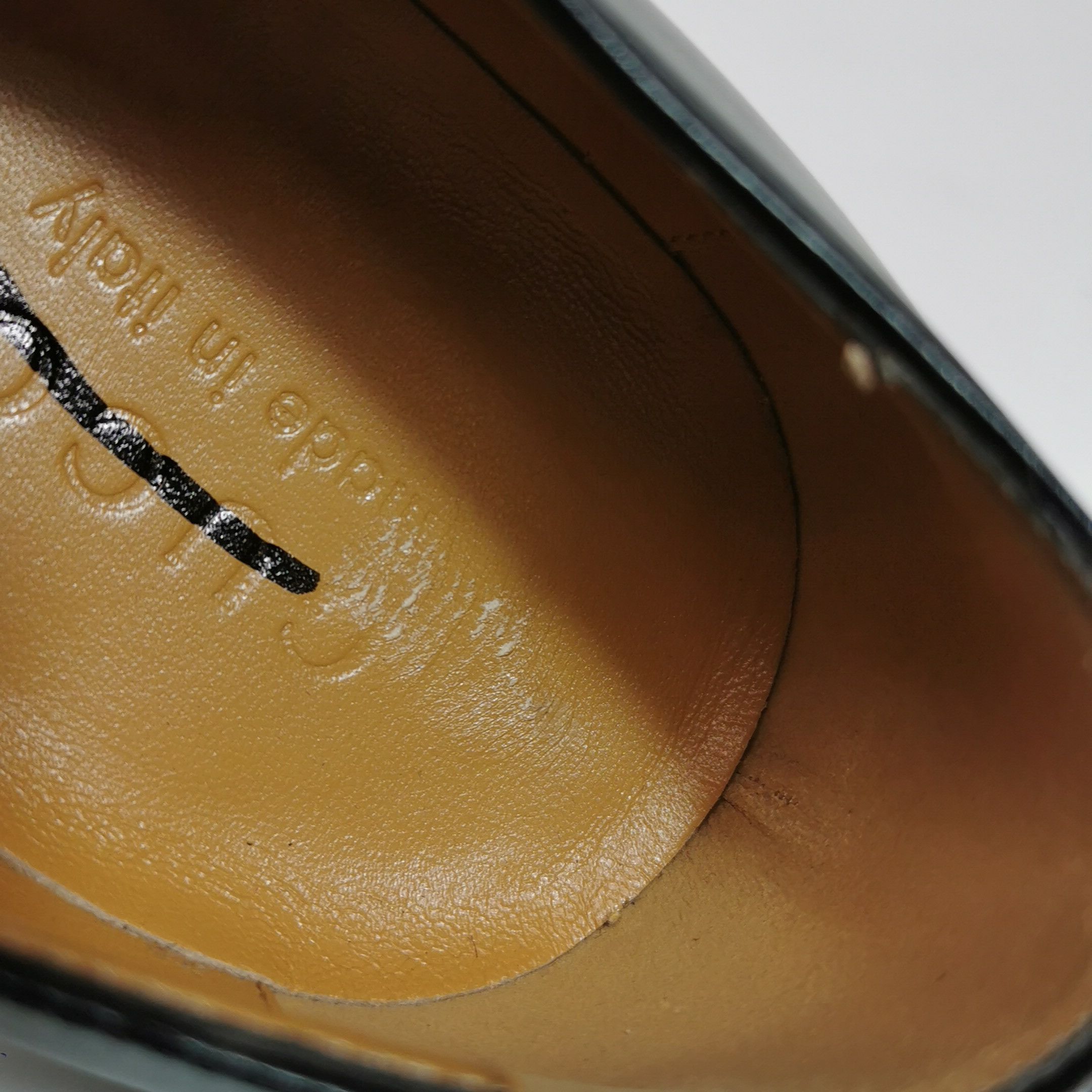Gucci Gucci Men 5.5 Leather Size US 5.5 / EU 38 - 9 Thumbnail