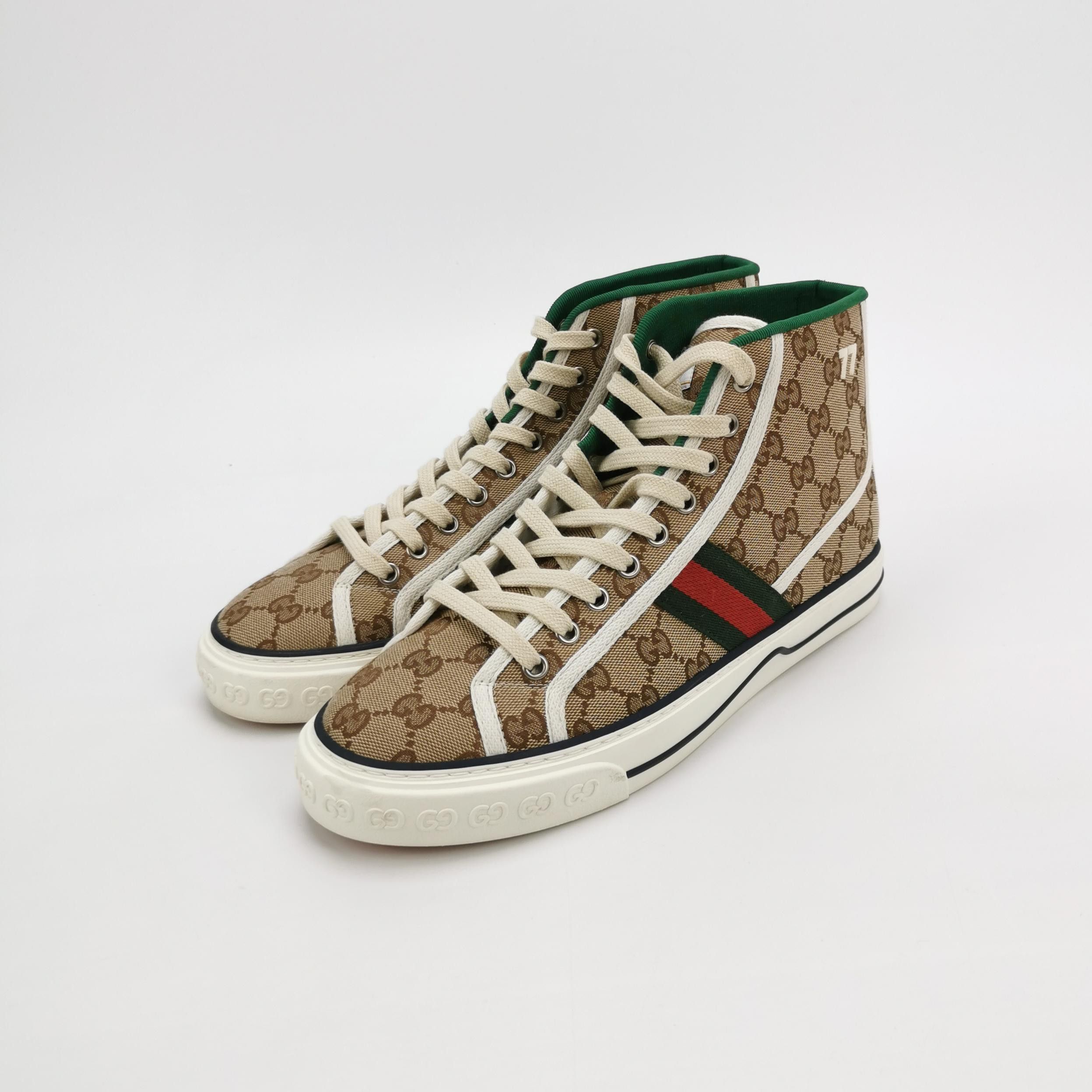 Gucci Gucci Men 8 Lowtop Sneakers Size US 8 / EU 41 - 2 Thumbnail