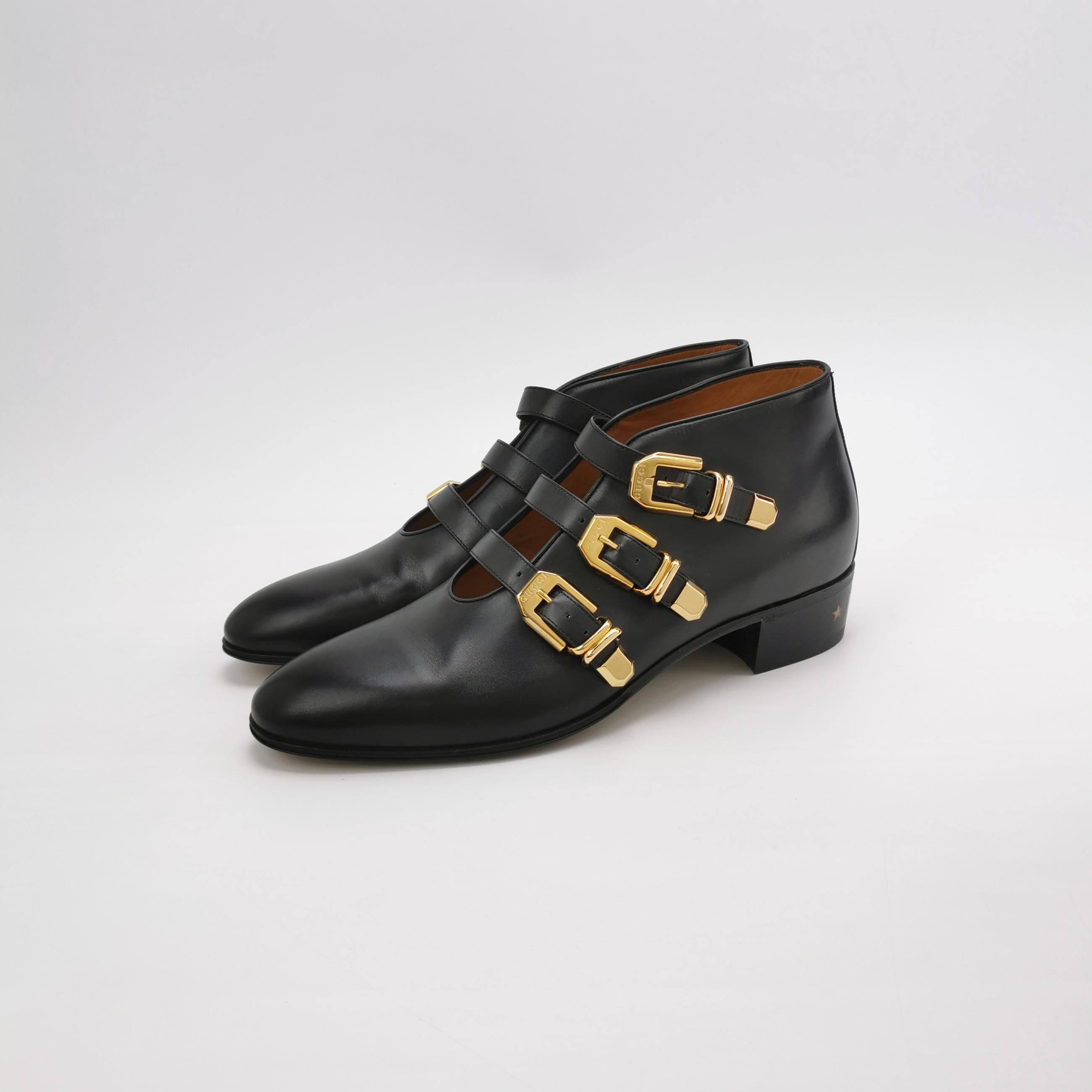 Gucci Gucci Men 9 Leather Size US 9 / EU 42 - 2 Thumbnail